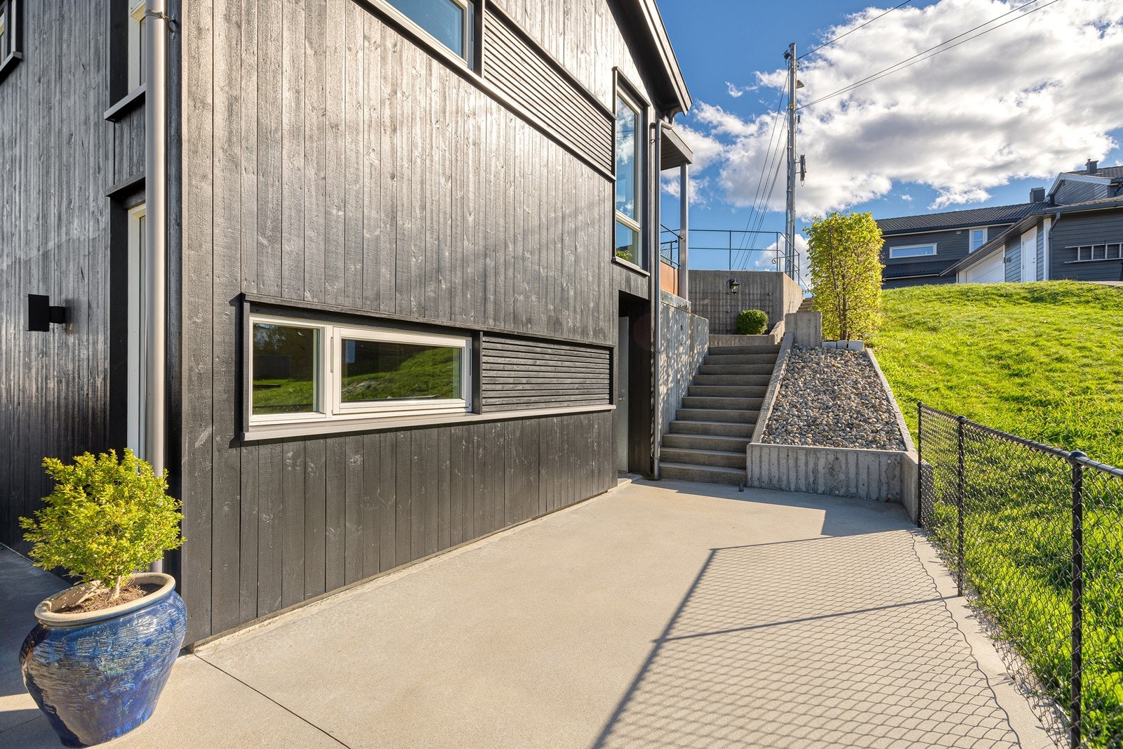 Mye flott betongarbeid som gir lite vedlikehold Galleribilde