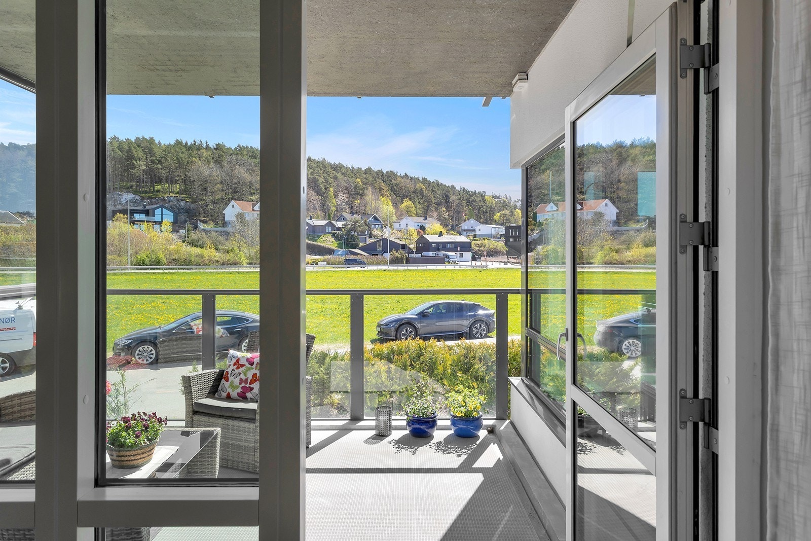 Utsikt fra stue Galleribilde