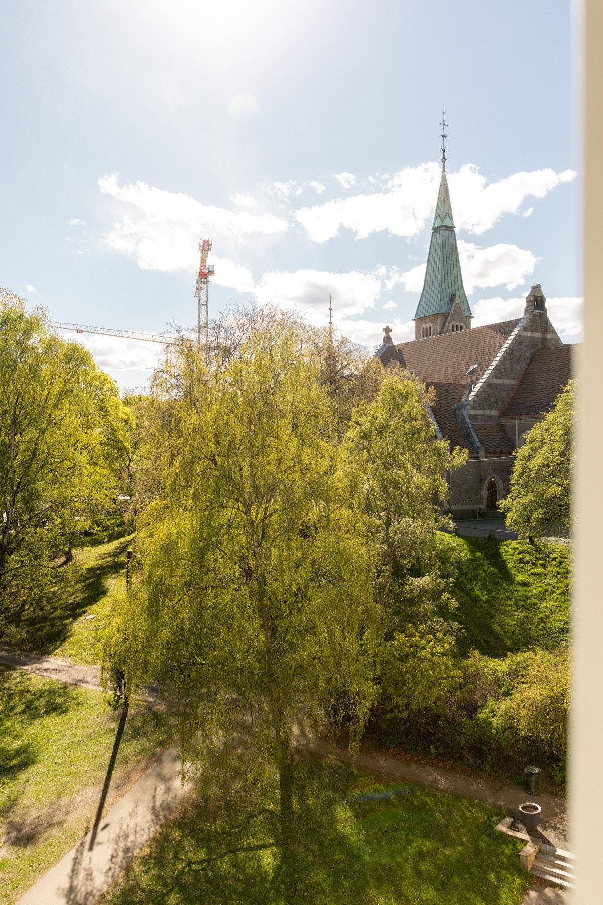 Utsikt fra leiligheten Galleribilde