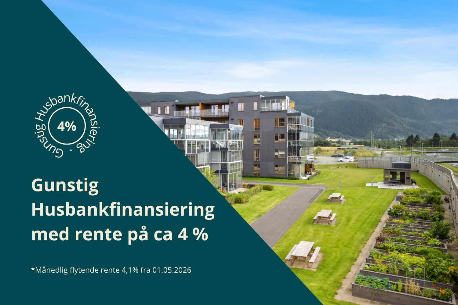Velkommen til Melhustunet 24A - En flott, nyoppført og gjennomgående selveierleilighet i byggets 4. etasje. Galleribilde