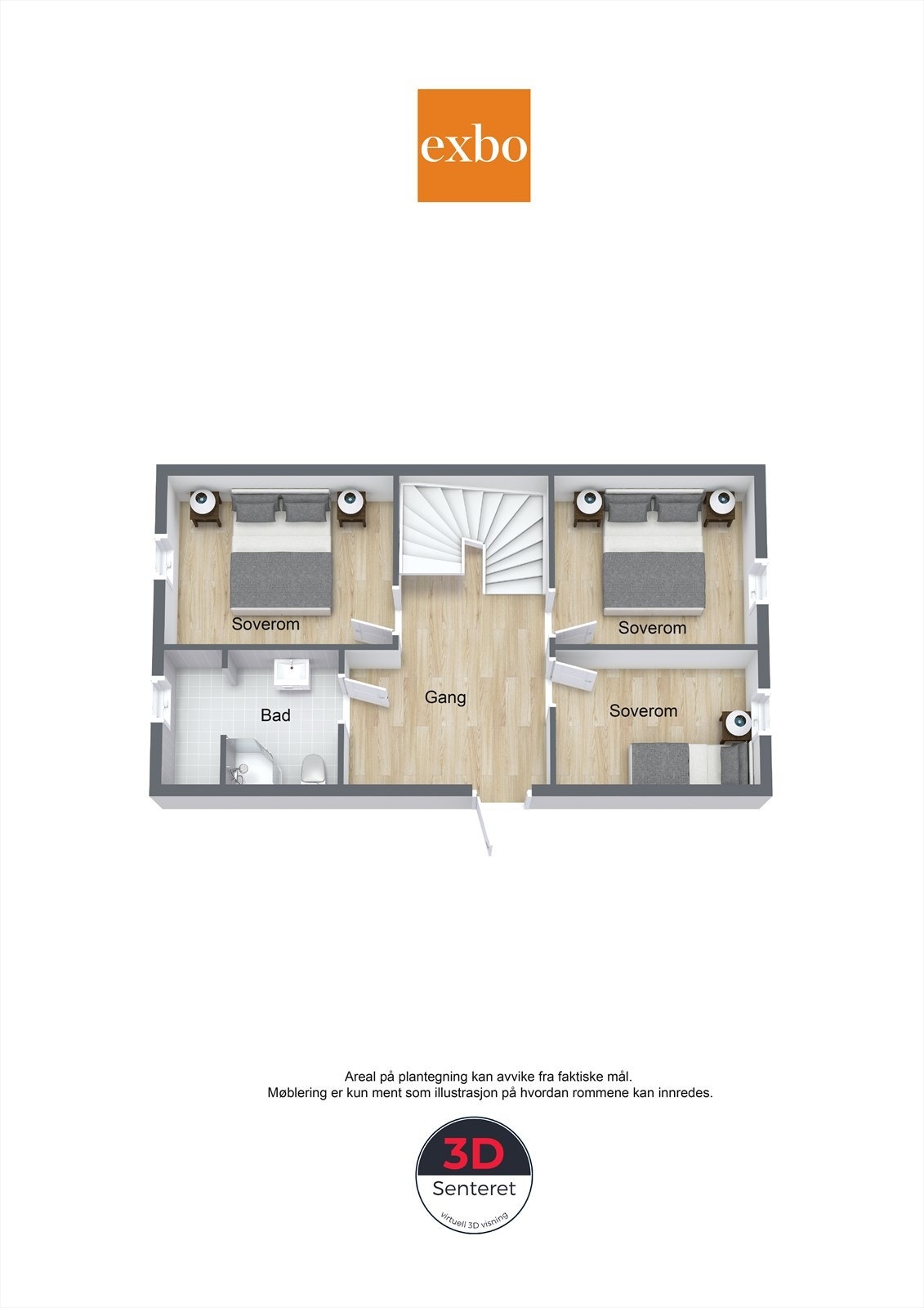 Plantegning 1.etasje Galleribilde