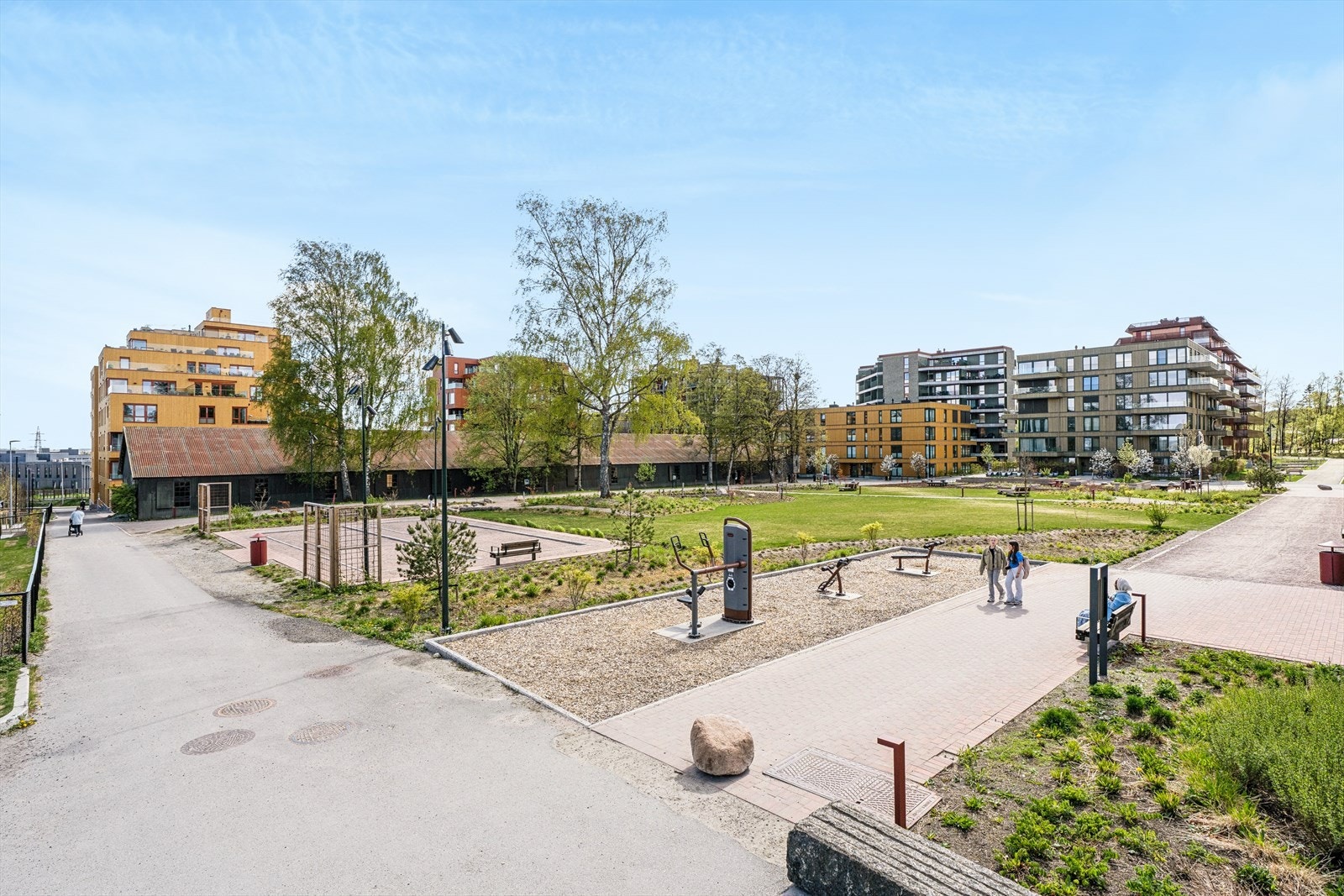 Her er det bare noen få minutters gangavstand til Ski sentrum Galleribilde