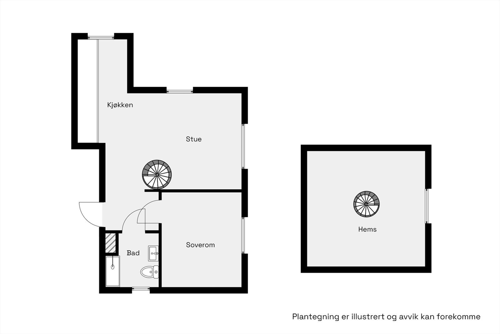 Plantegning. Galleribilde