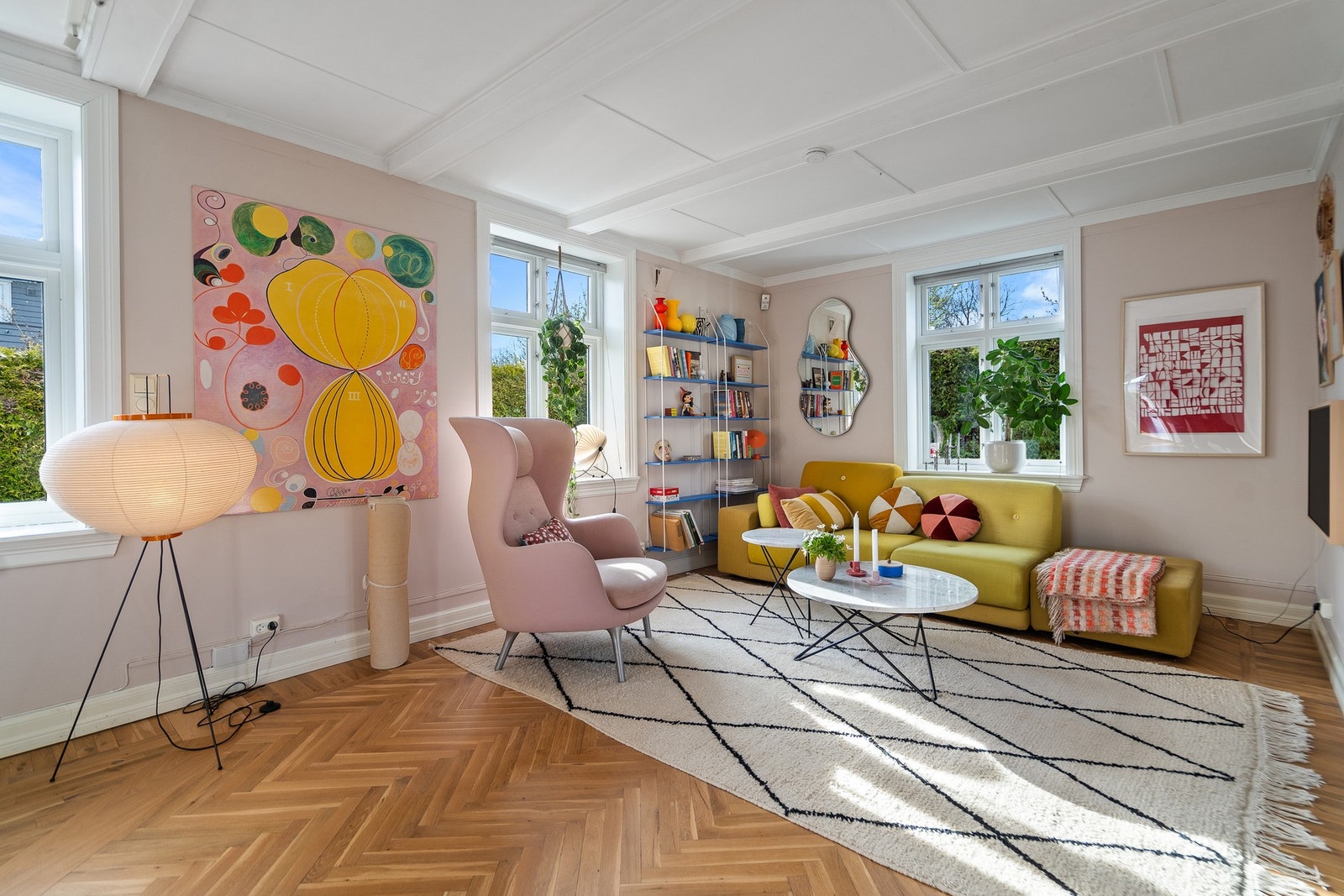 Særegent og smakfull innredet Galleribilde