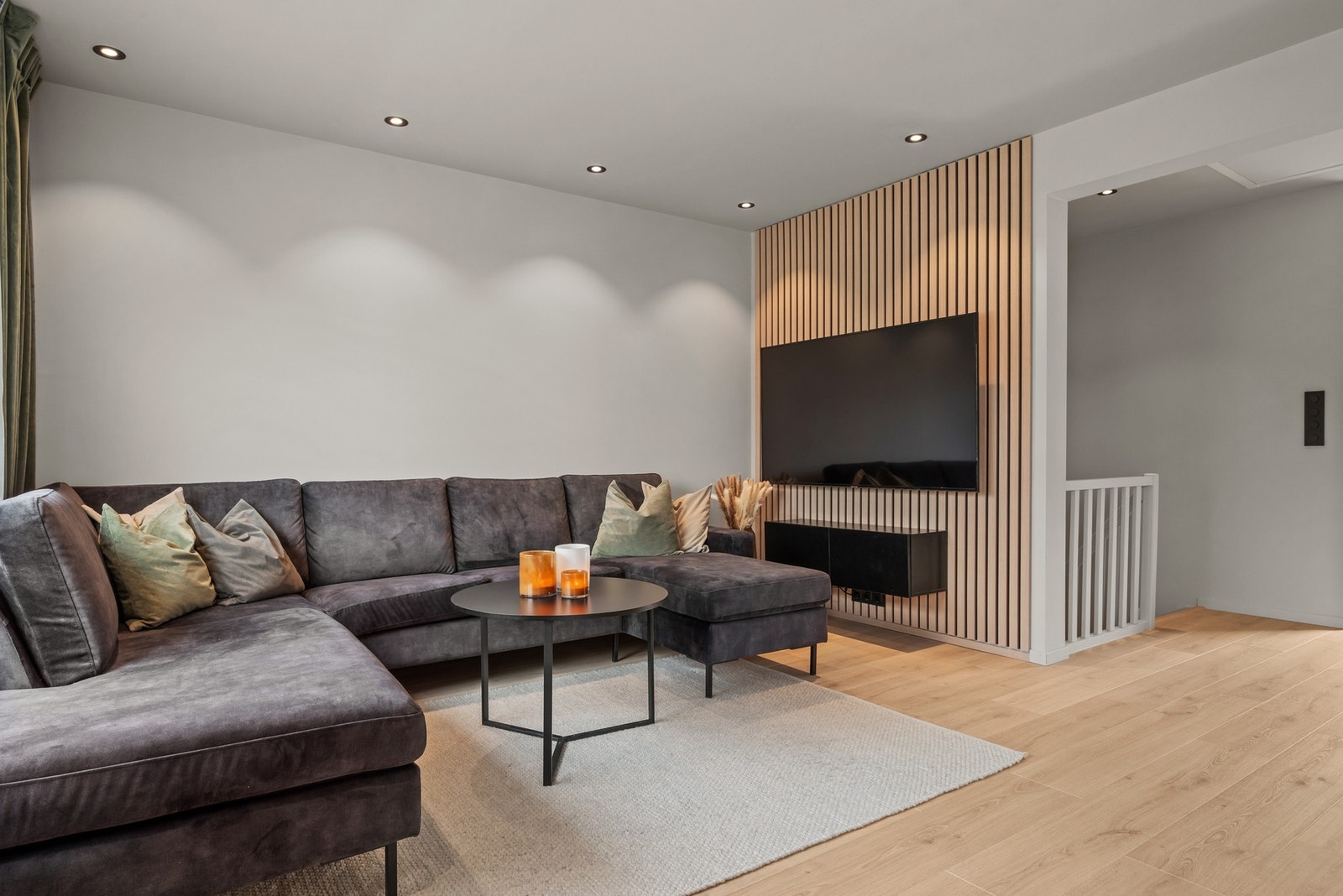 Sofa/TV-hjørne. Galleribilde