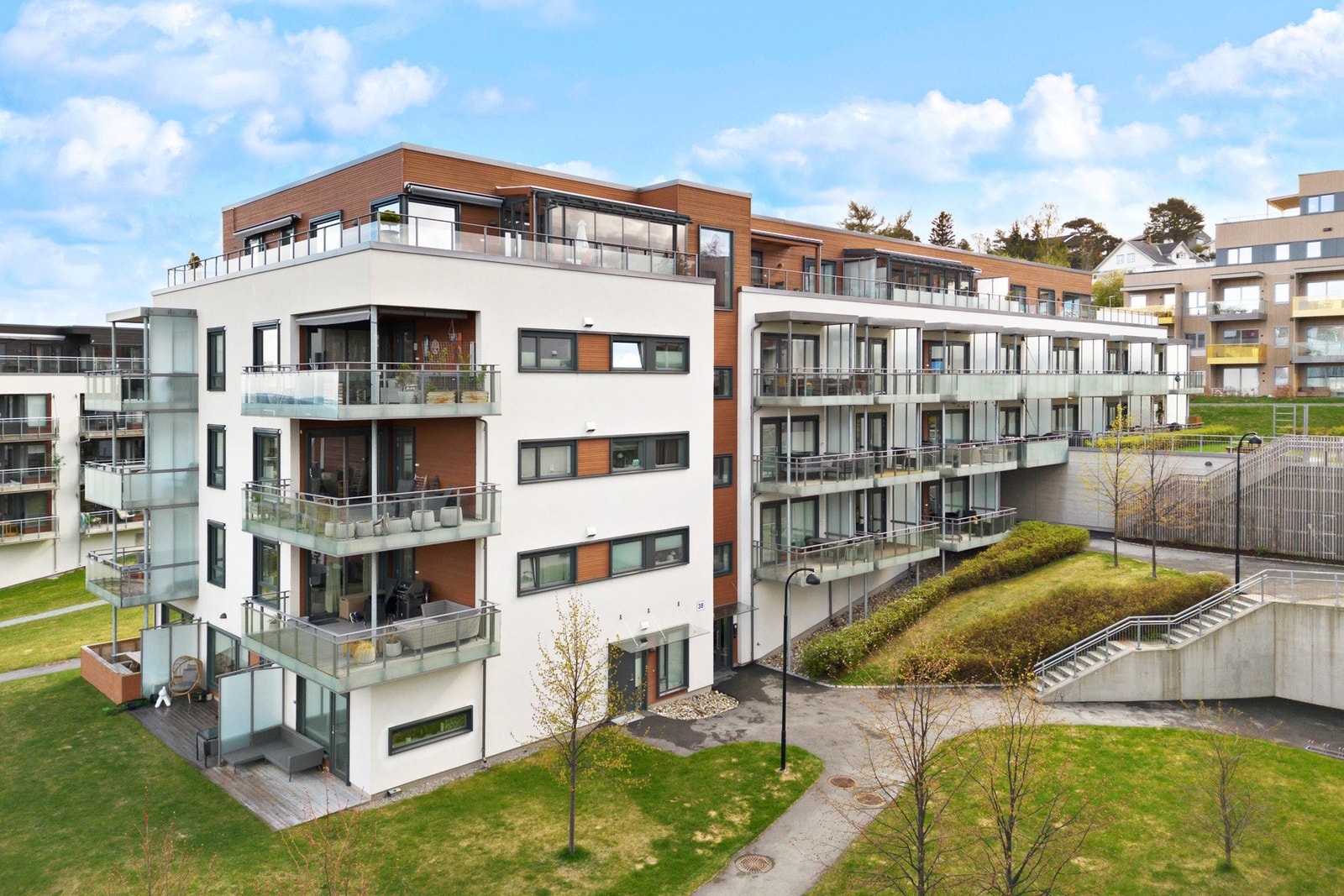 Fasadebilde. Galleribilde
