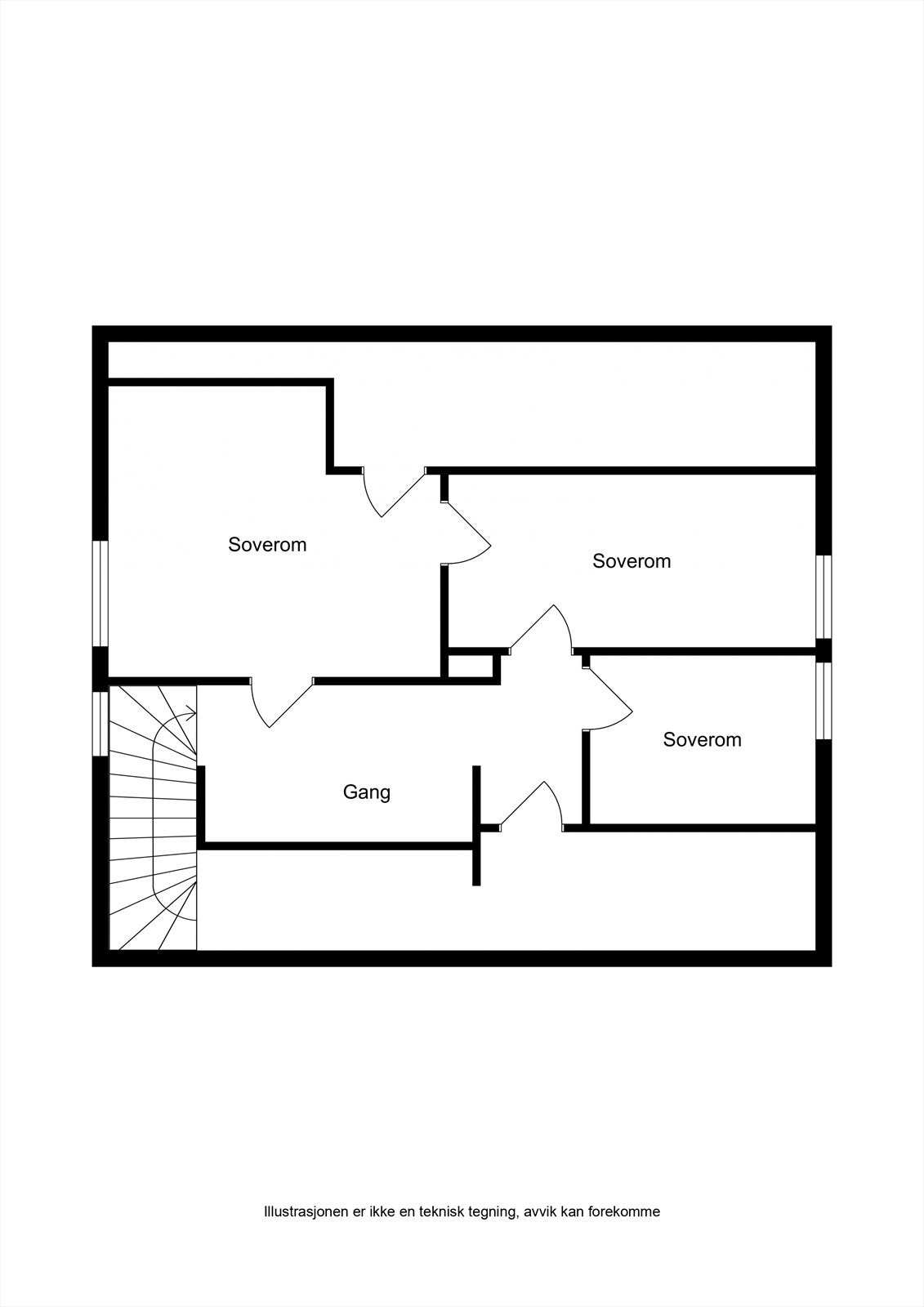 Planskisse 2. Etasje Galleribilde