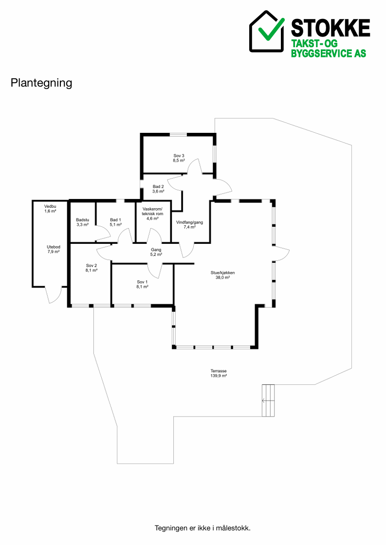 Plantegning. Galleribilde