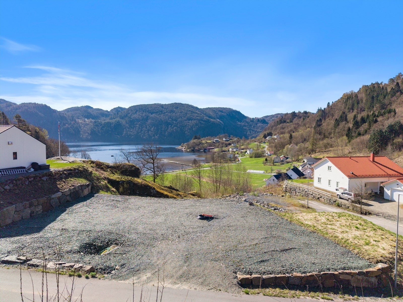 Tomten er løftet! Galleribilde