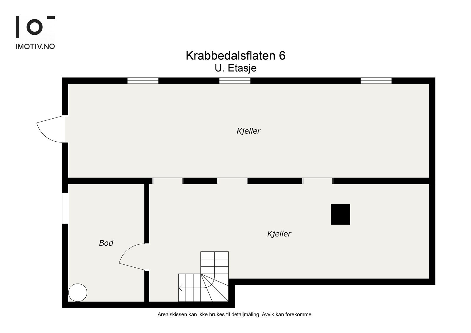 - Plantegning underetasje - Galleribilde