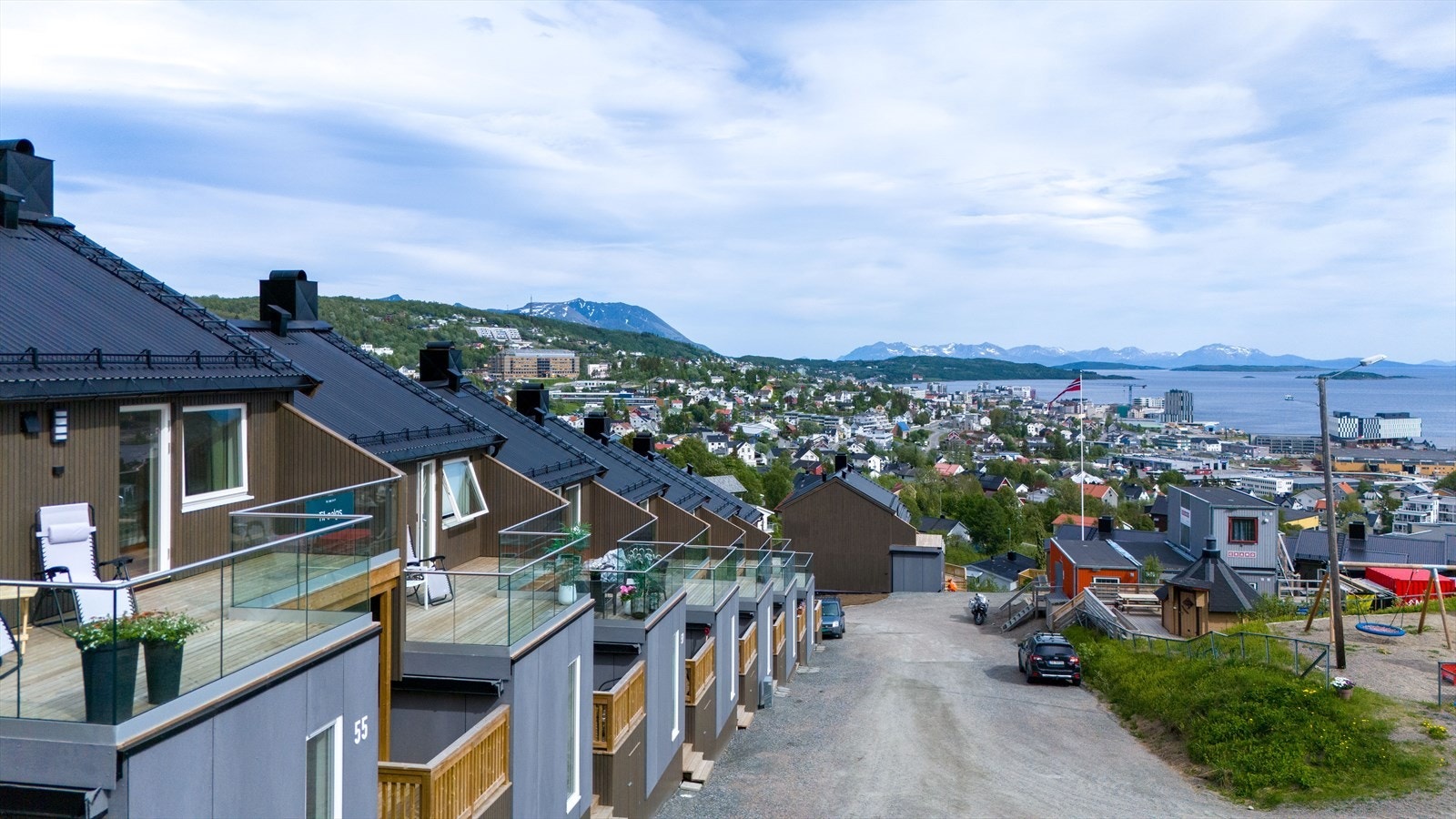 Borettslaget har fått utført betydelig utvendig vedlikehold og utbedringer de seneste årene. Galleribilde