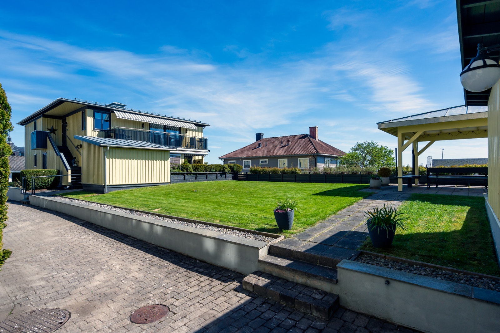 Utsikt terrasse Galleribilde
