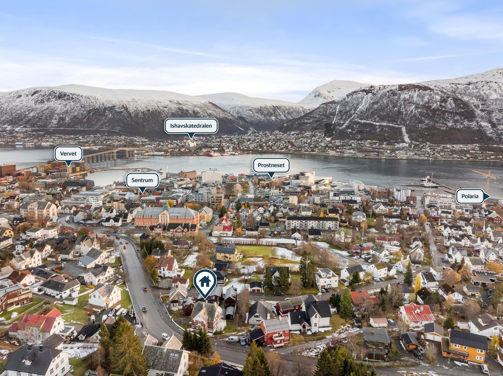 Sjelden mulighet i Tromsø! Her kan du sikre deg et helt boligkvartal! Presentert av Sne Eiendomsmegling AS ved Stina Stormo og Sondre Hjelmevoll.
