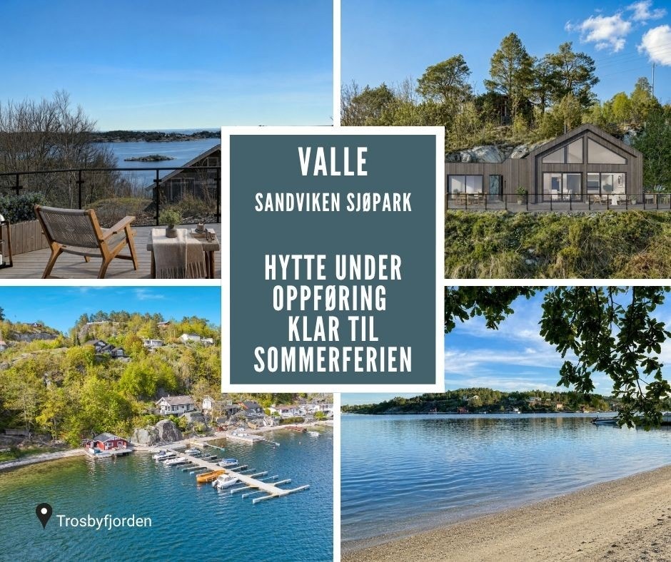 Hyttedrømmen venter i sommerparadiset Valle Galleribilde