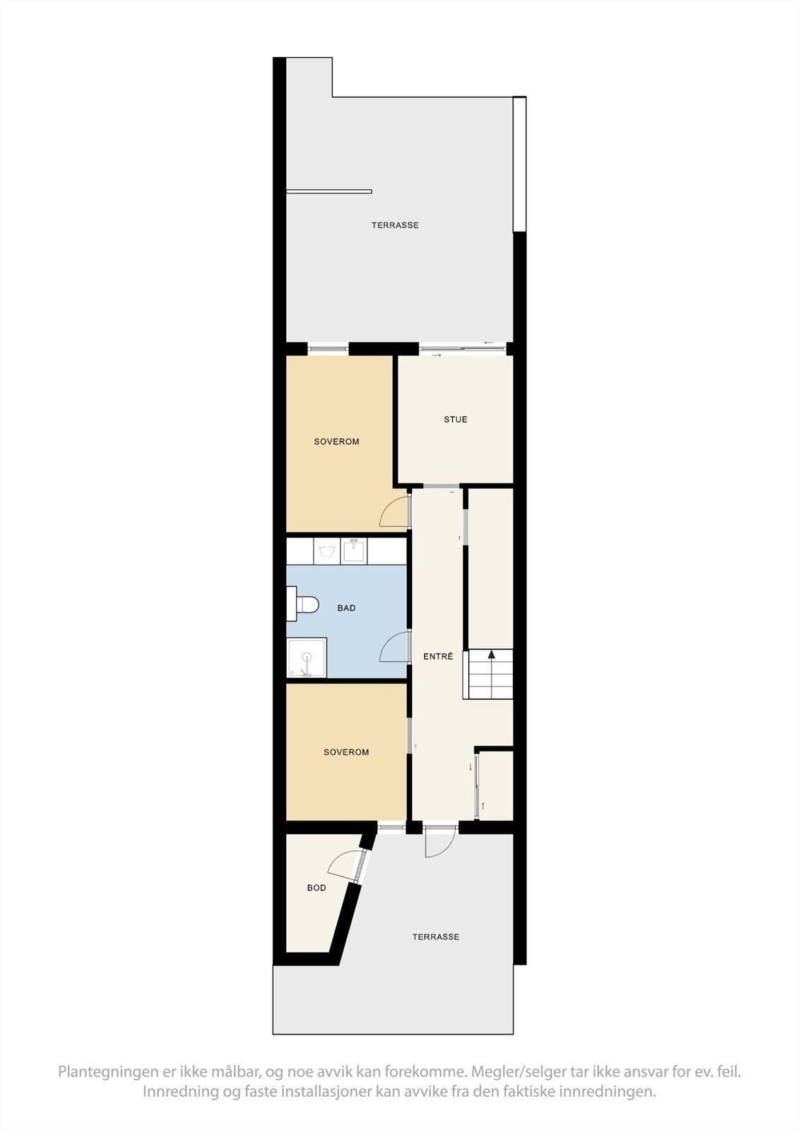 Plantegning 1. etasje. Galleribilde