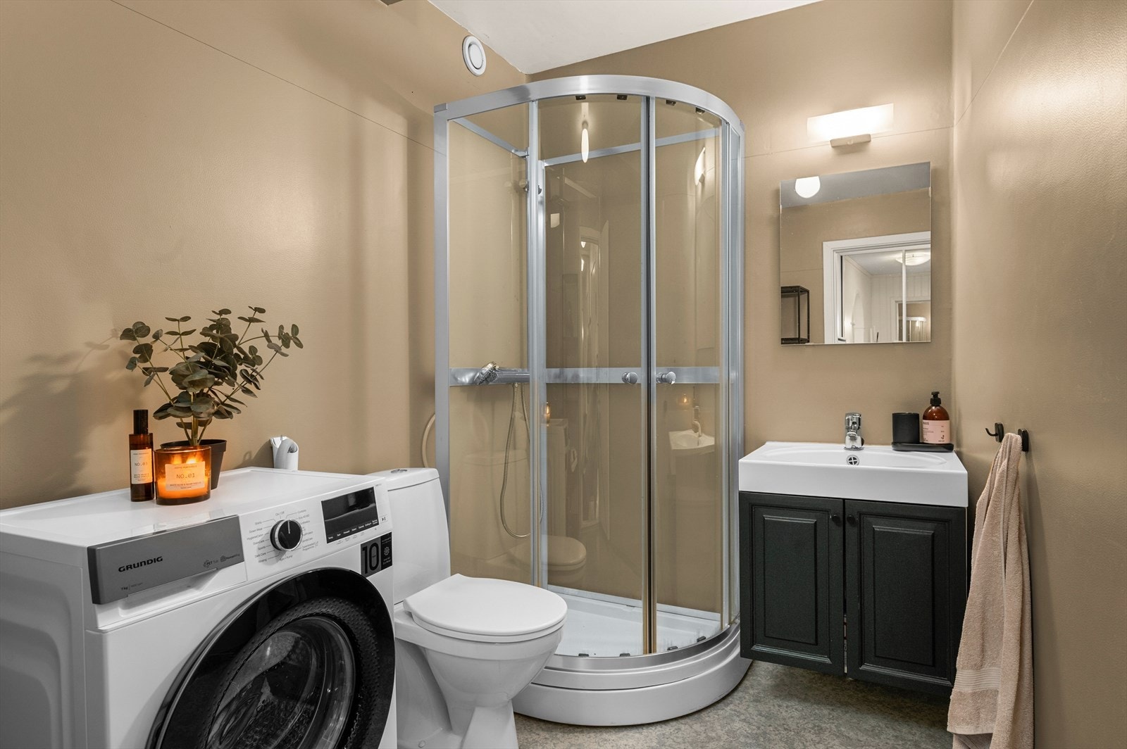Badet på 5m². Galleribilde