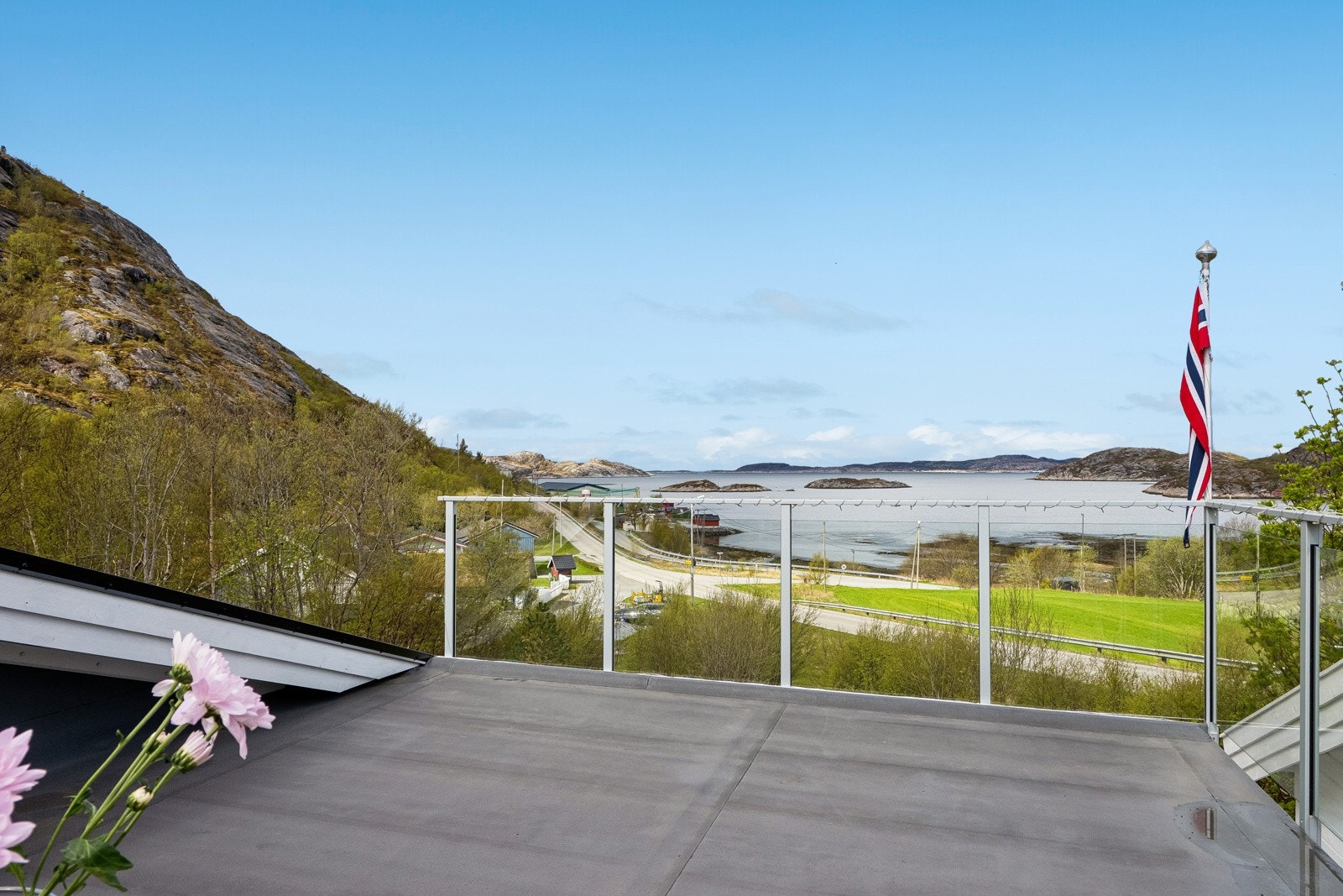 Takterrasse med upåklagelig utsikt! Galleribilde