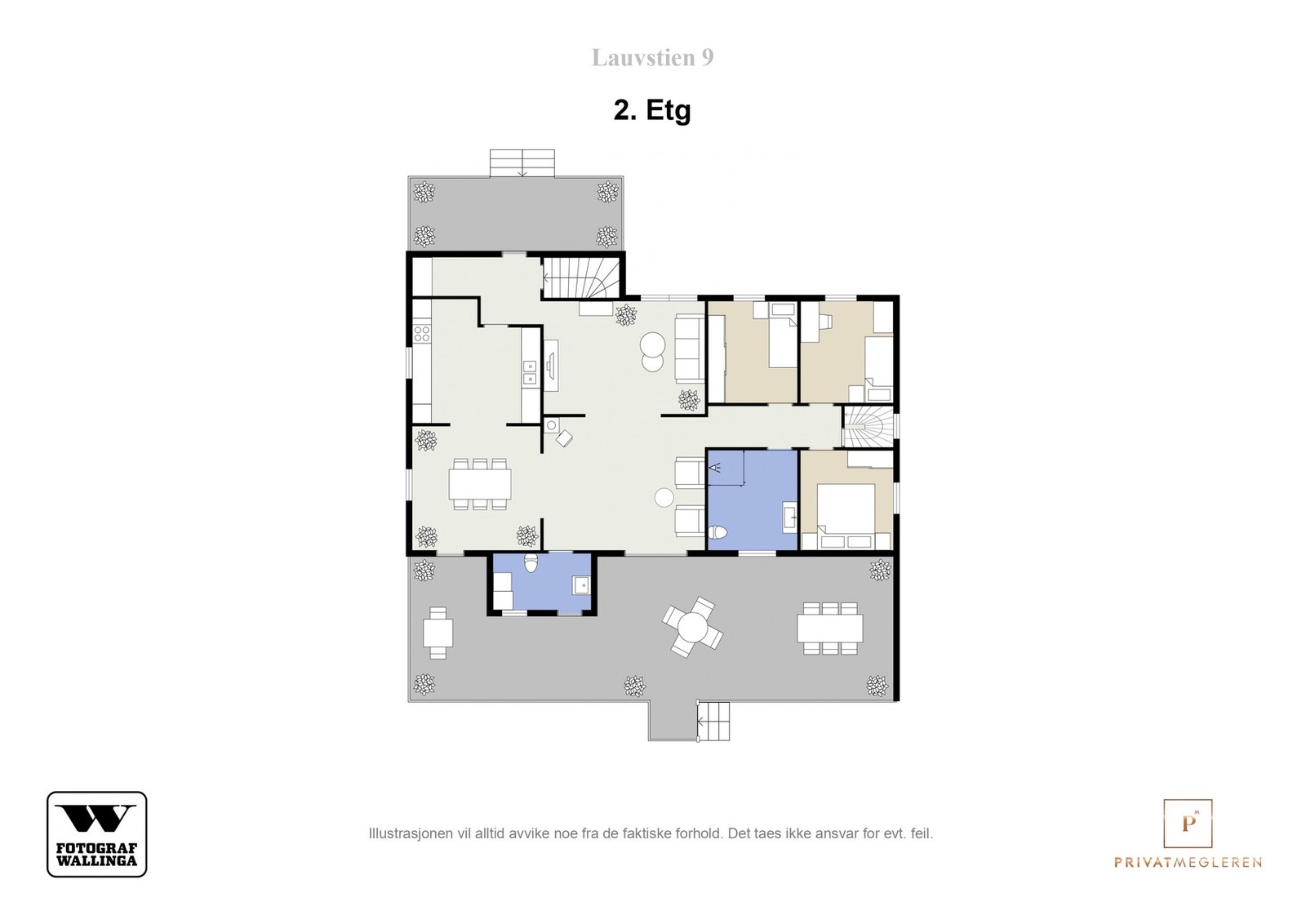 Plantegning. Galleribilde