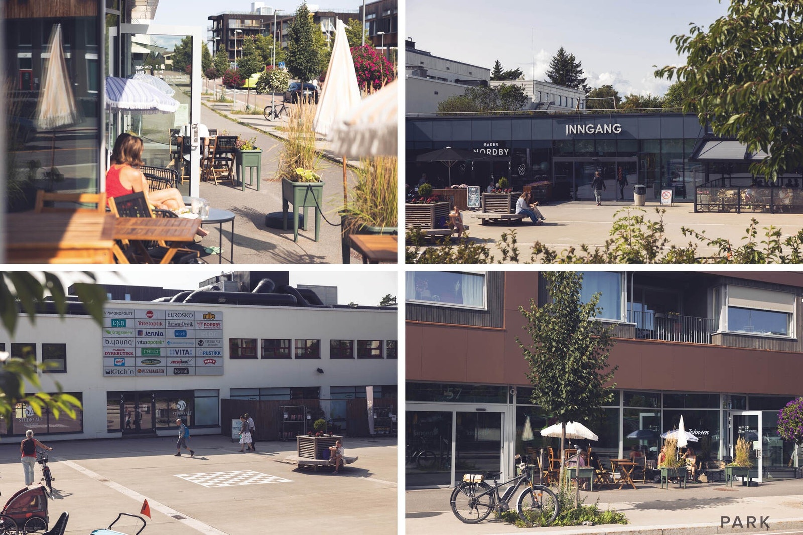 Dagligvarehandelen kan gjøres på Kiwi Flaskebekk eller Coop Extra ved Skoklefall. I tillegg ligger Tangen Nærsenter en kort kjøretur unna, hvor du finner et bredt utvalg av butikker. Galleribilde