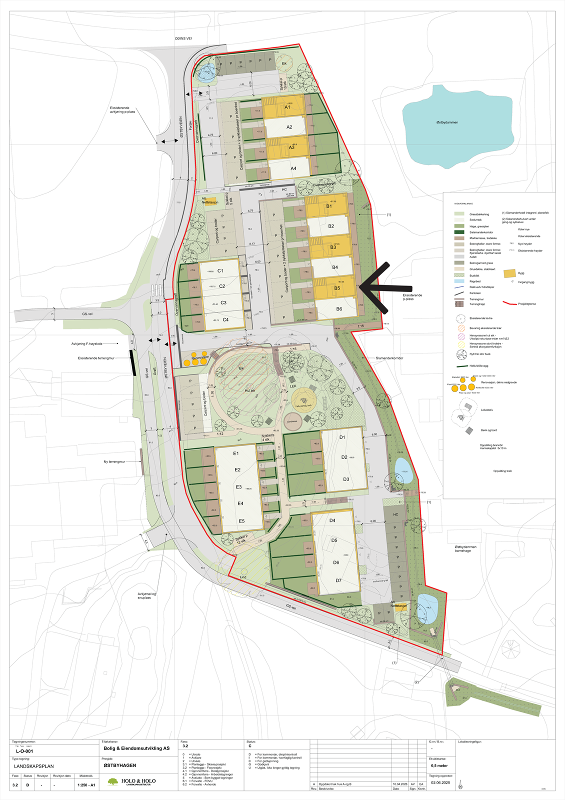 Landskapsplan for Via Vestby Galleribilde
