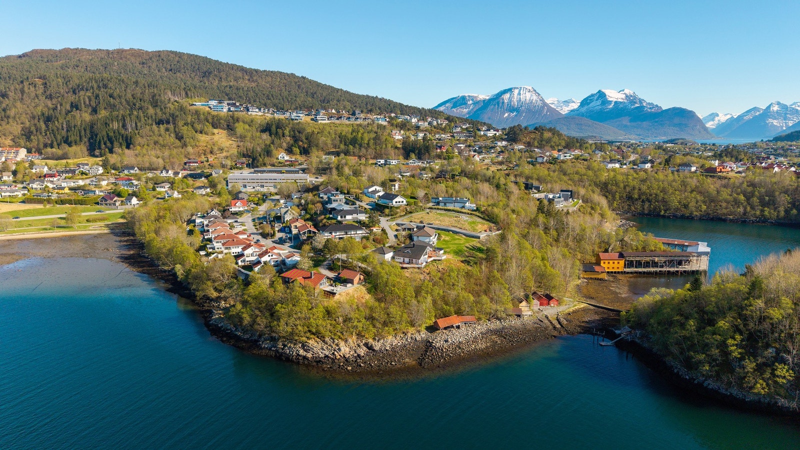 Kort vei til idylliske Nesholmen. Galleribilde