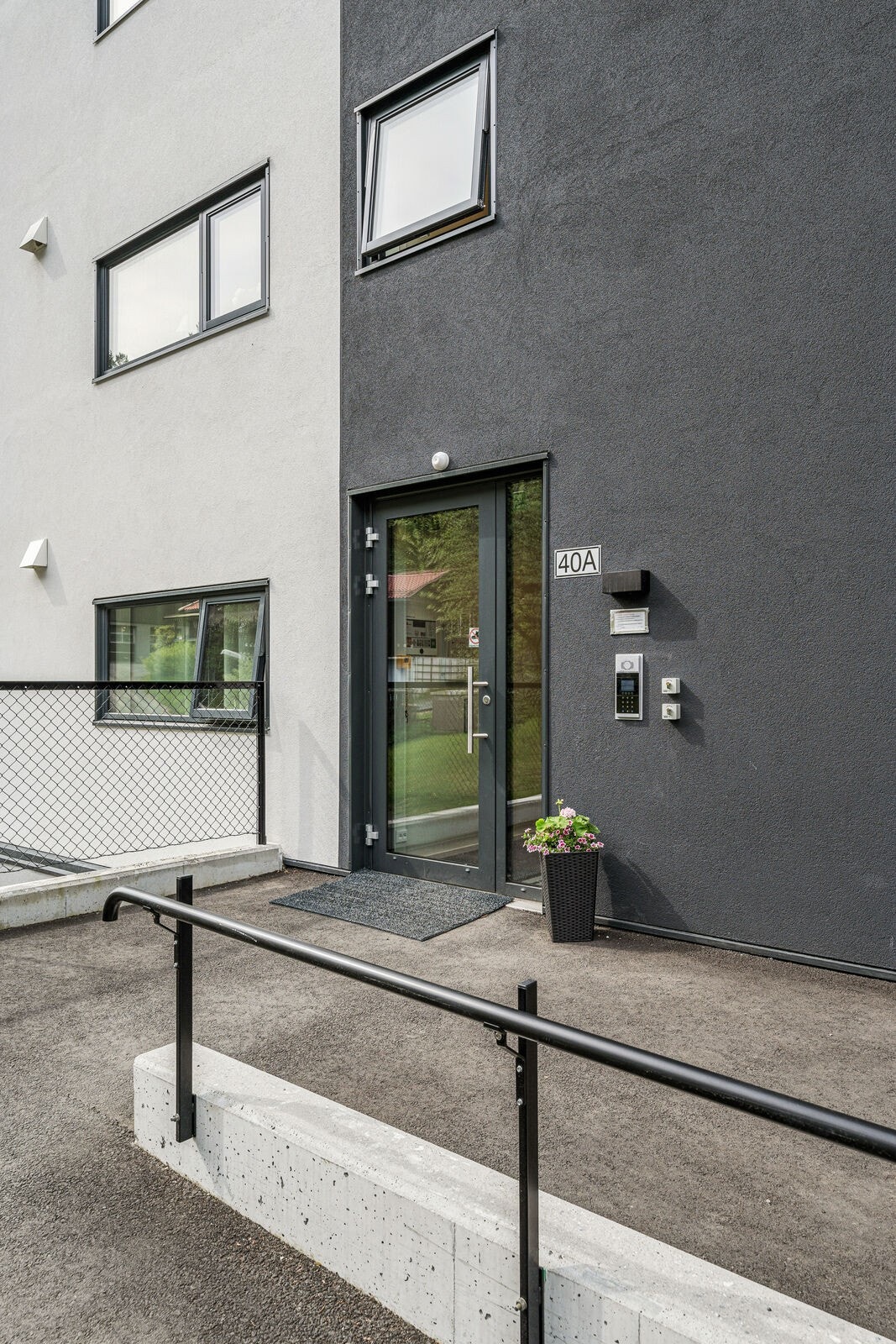 Inngangsparti Galleribilde
