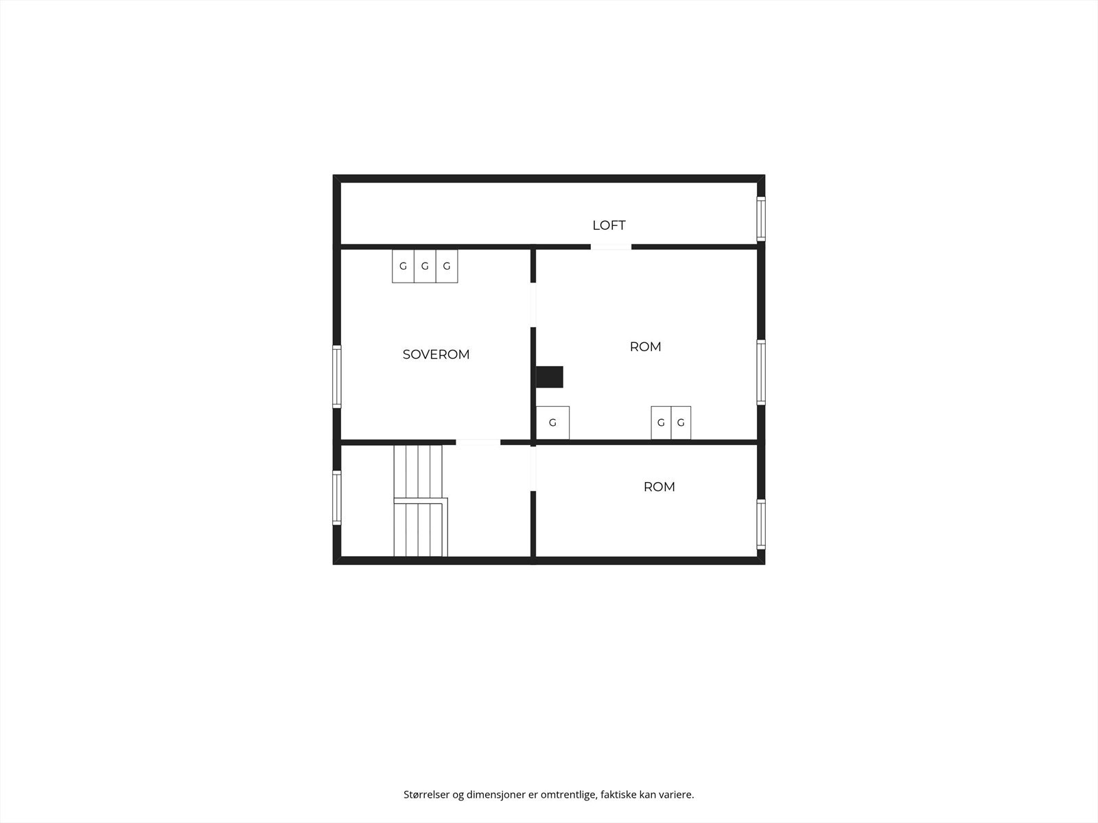 Plantegning 2. etasje. Galleribilde