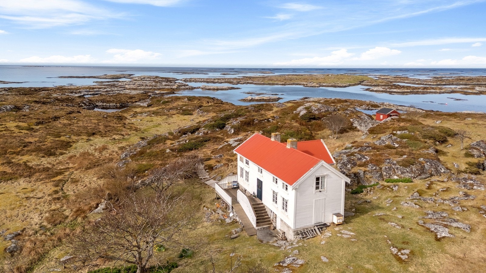 Her har man sin helt egen holme, omkranset av sjøen på alle sider! Galleribilde