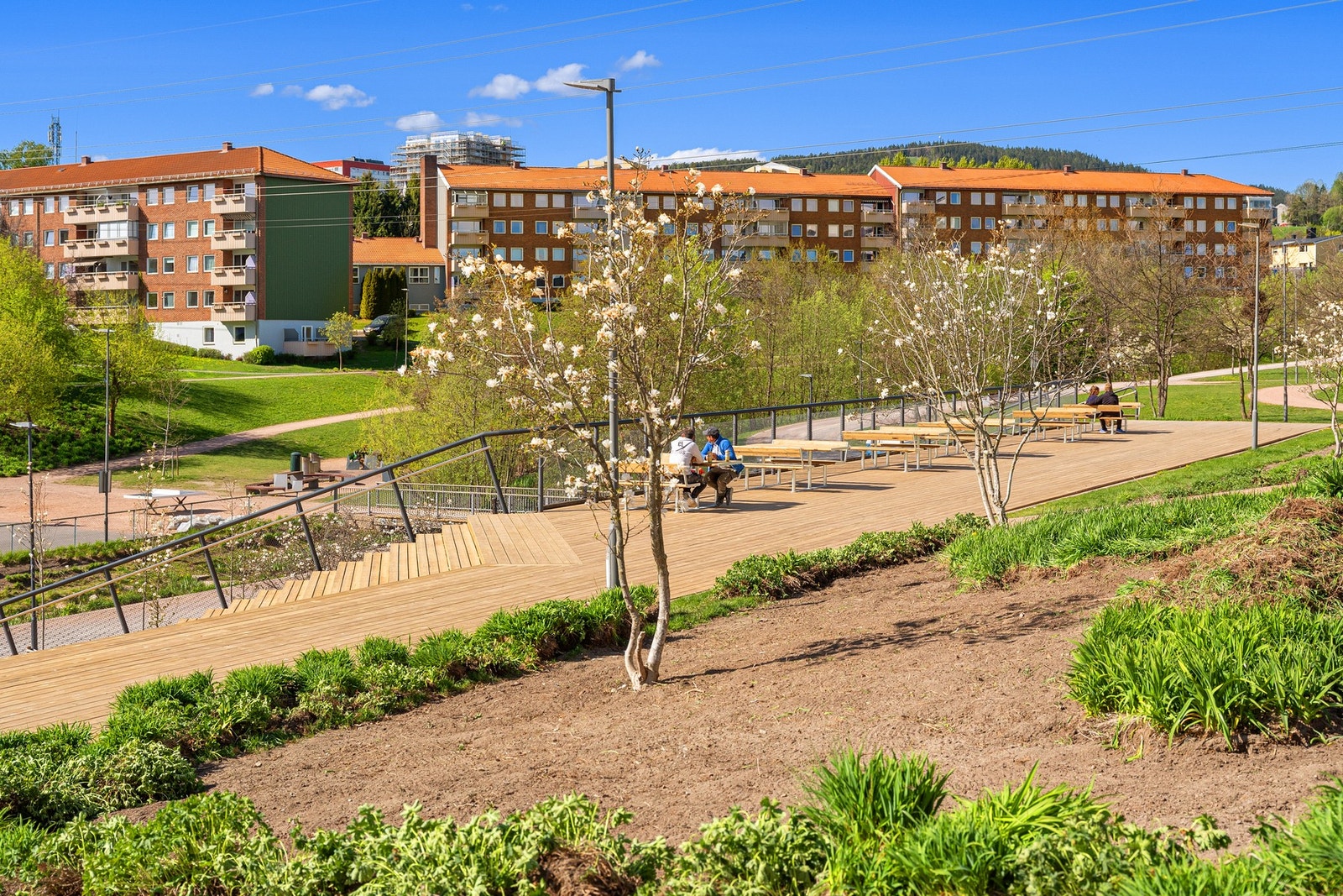I 2015 fikk parken Oslo bys arkitekturpris, i 2016 prisen Norges beste uterom og i 2019 Årets grønne park. Galleribilde