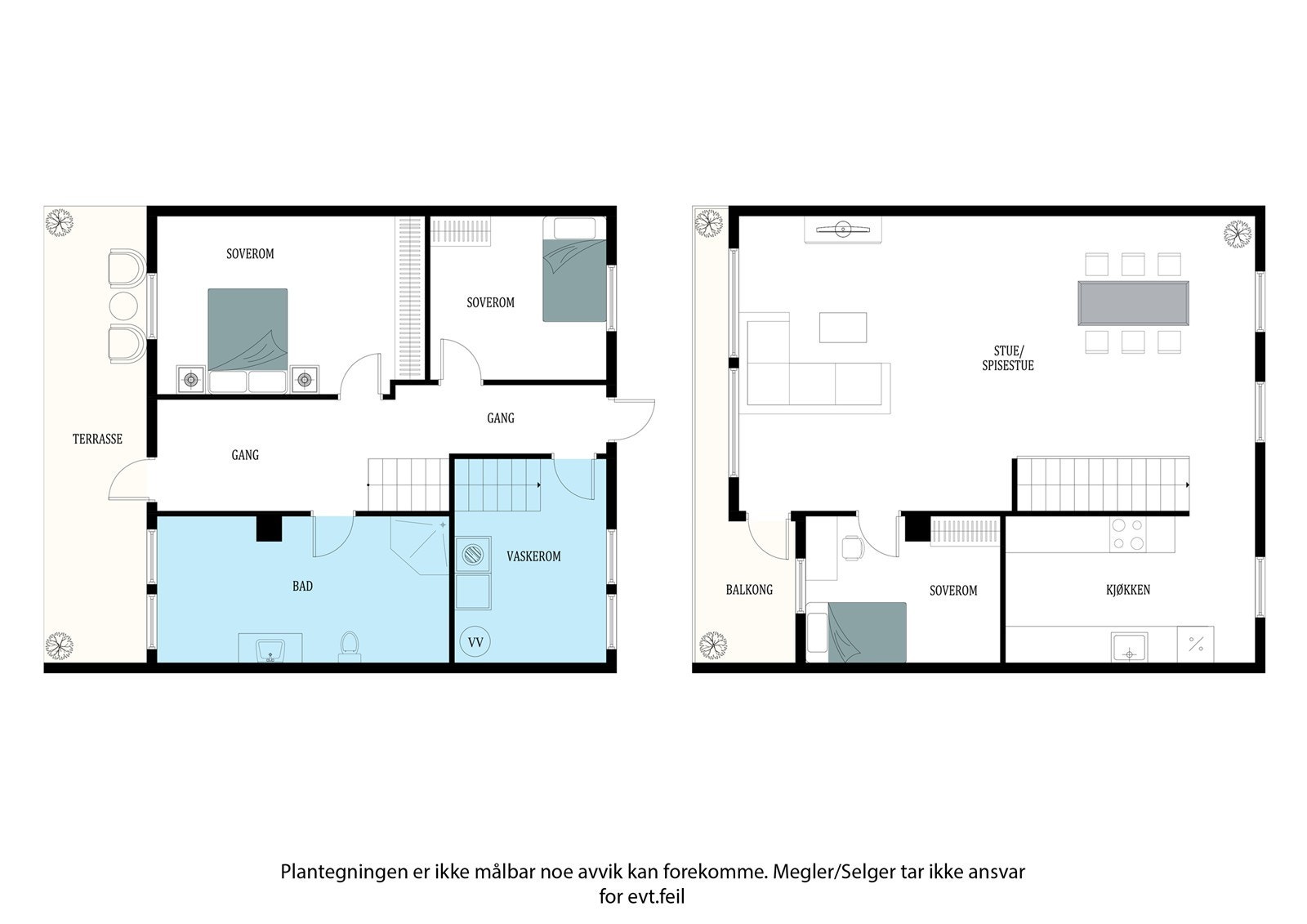 Samlet plantegning Galleribilde