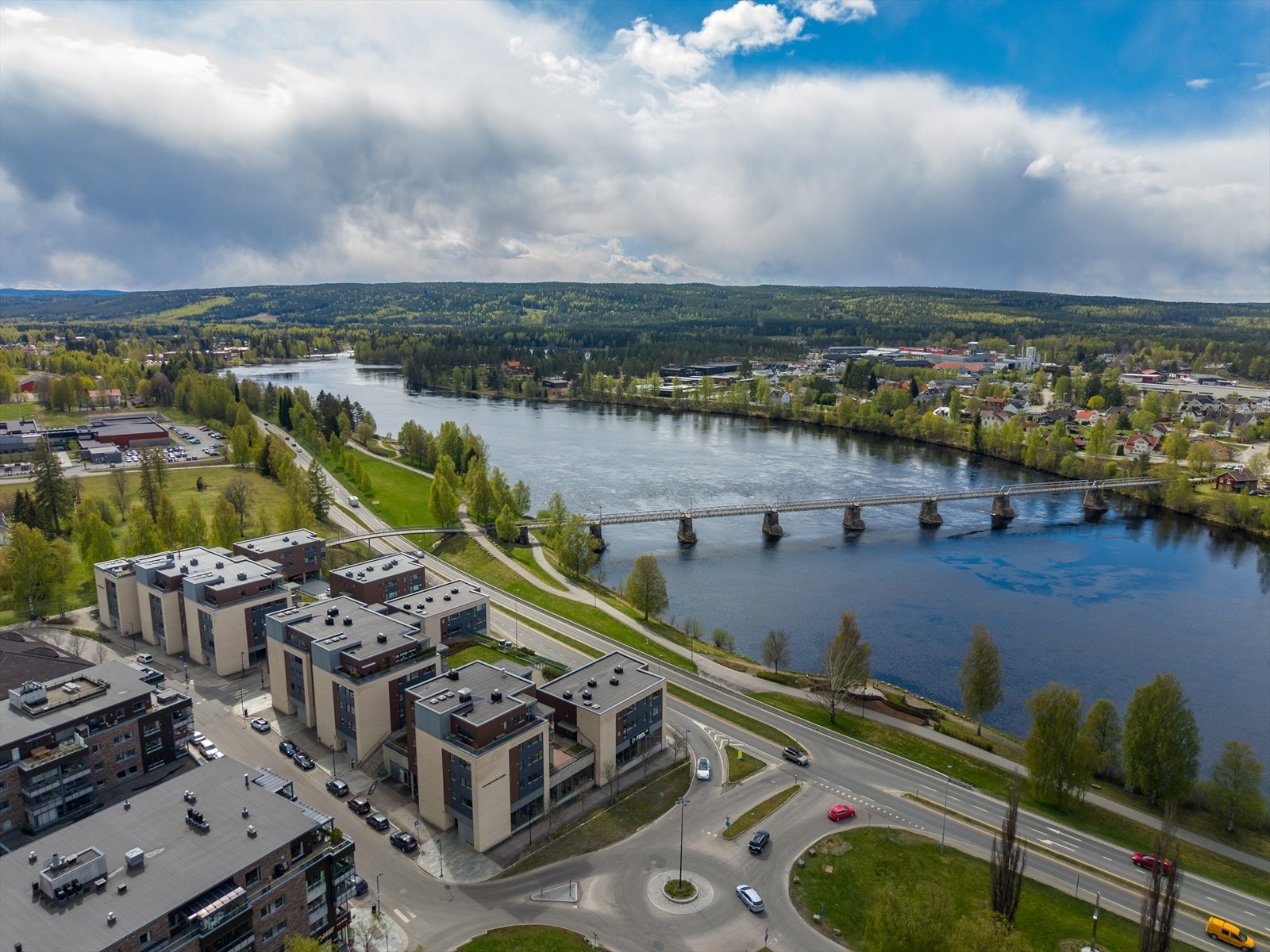 Attraktiv beliggenhet i hjertet av Elverum sentrum. Galleribilde