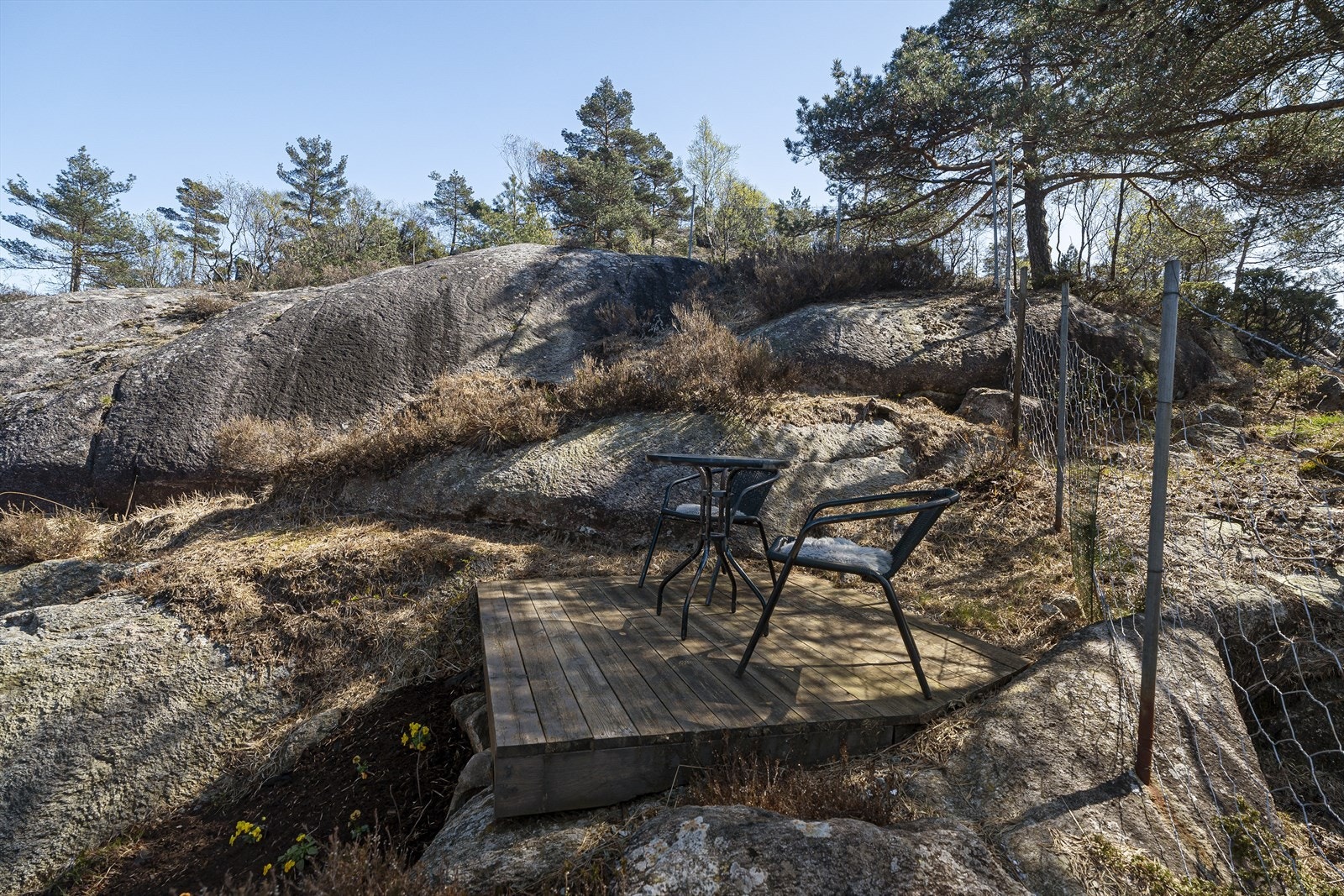 Eiendommen har flere utsiktspunkter. Galleribilde
