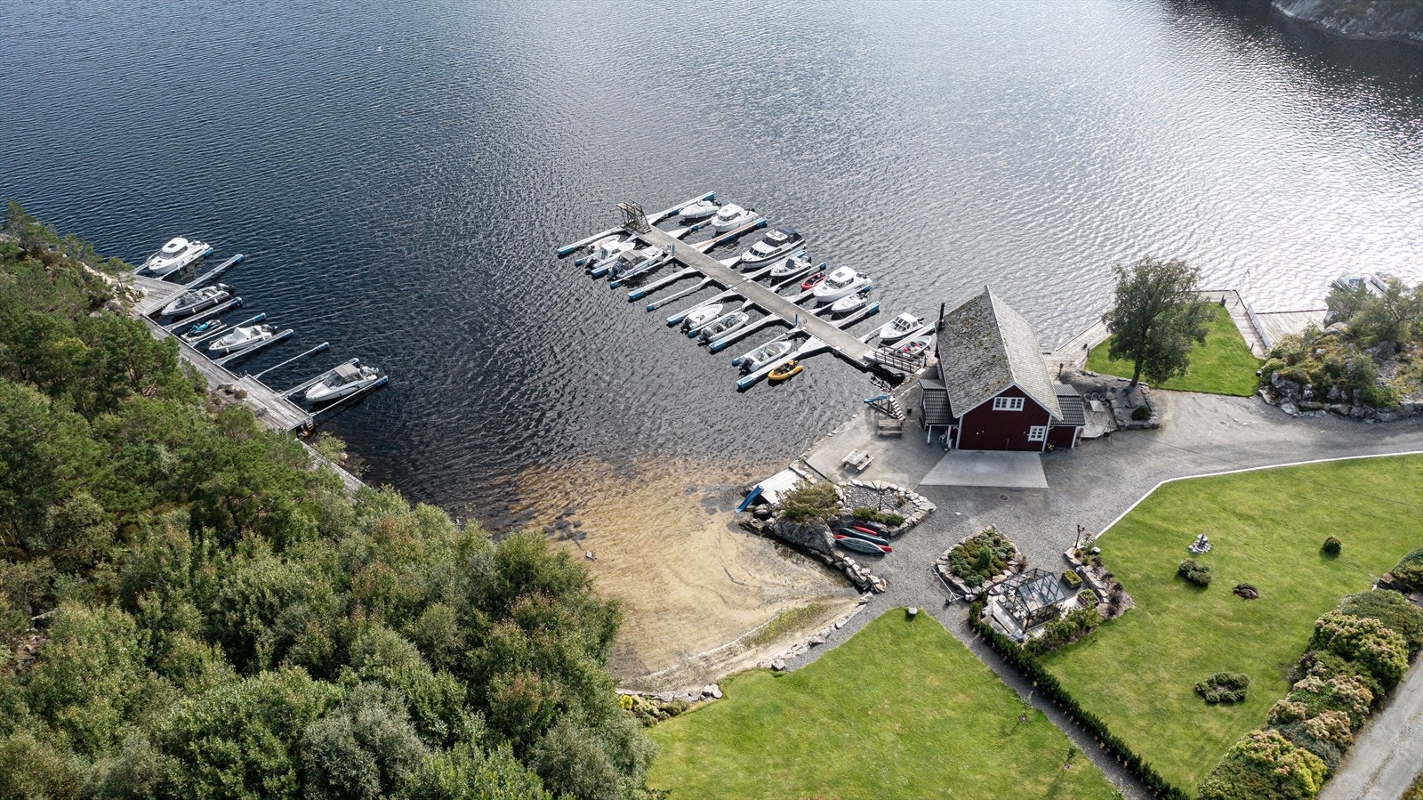 Oversiktsbilde fellesområde (sommeren 2024). Galleribilde