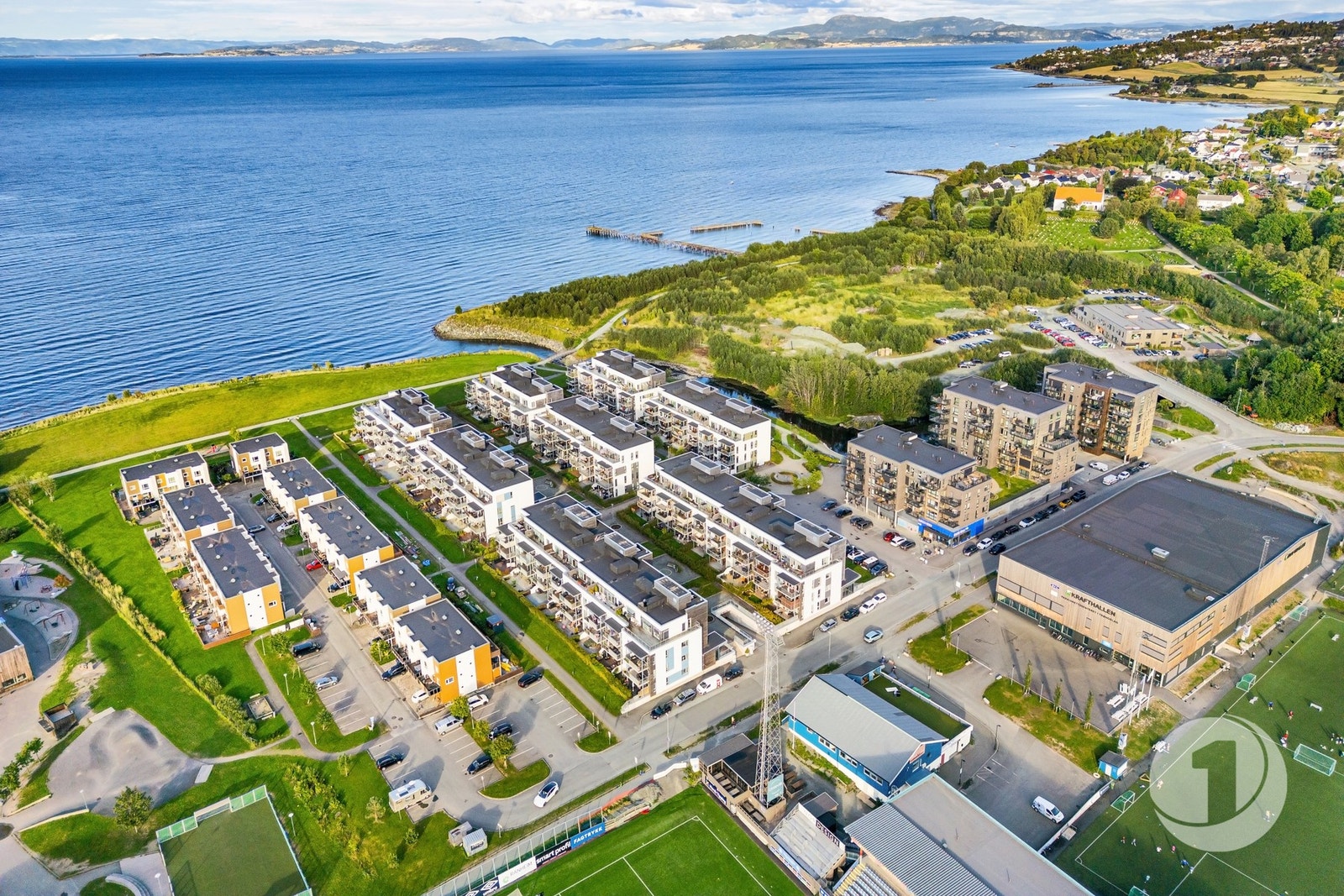 Sameiet har en svært populær beliggenhet, fremstår veldrevet og består av leiligheter i forskjellige størrelser. Galleribilde