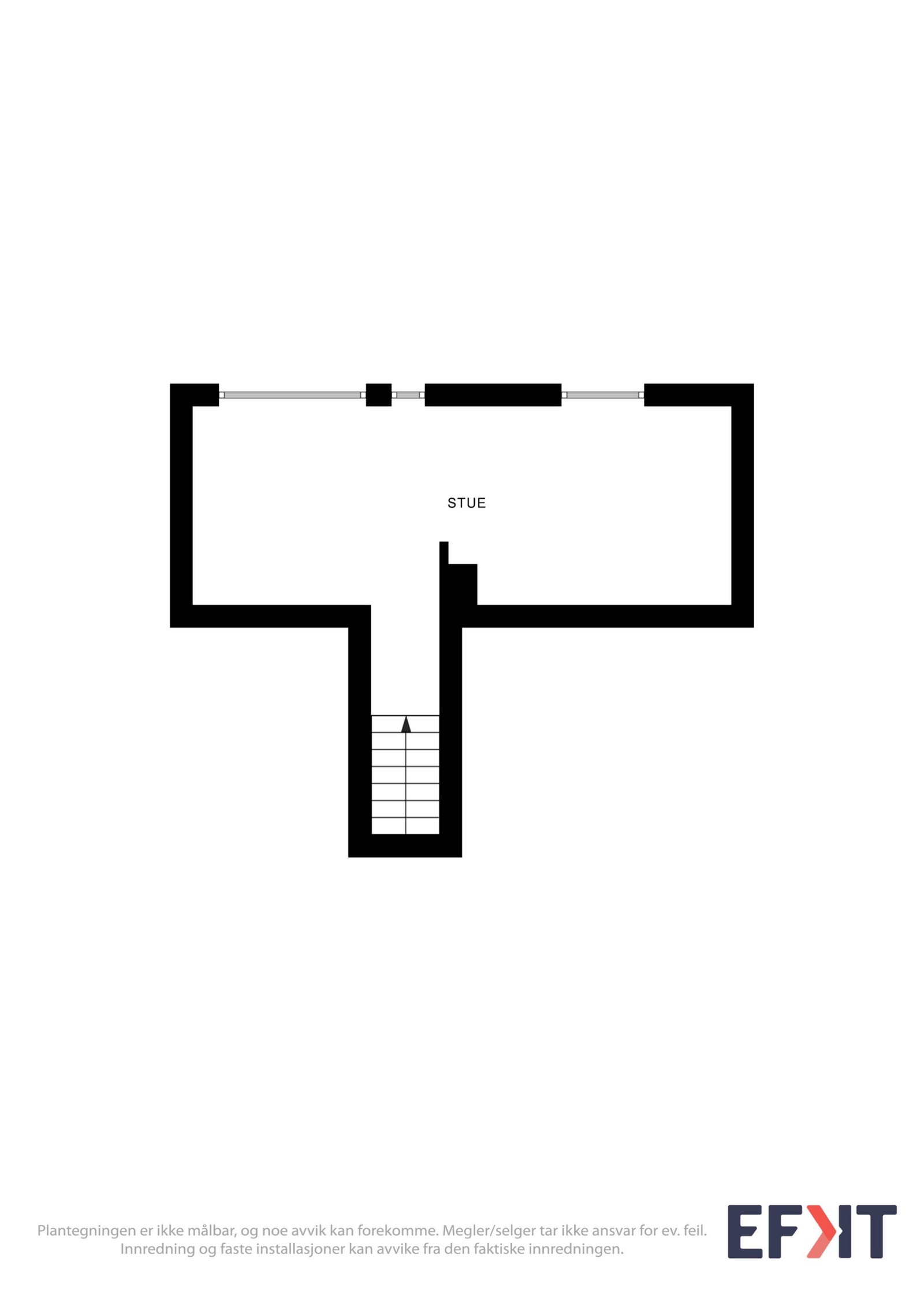 Plantegning 2 etg Galleribilde