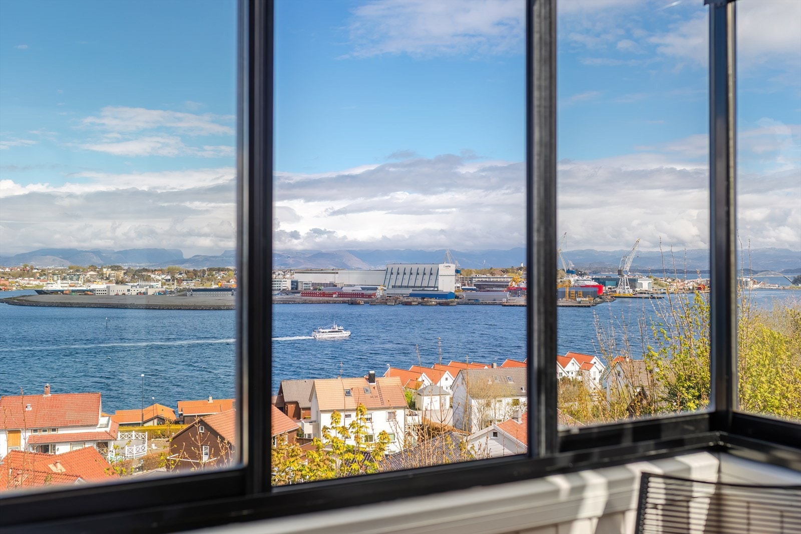Innglasset veranda Galleribilde