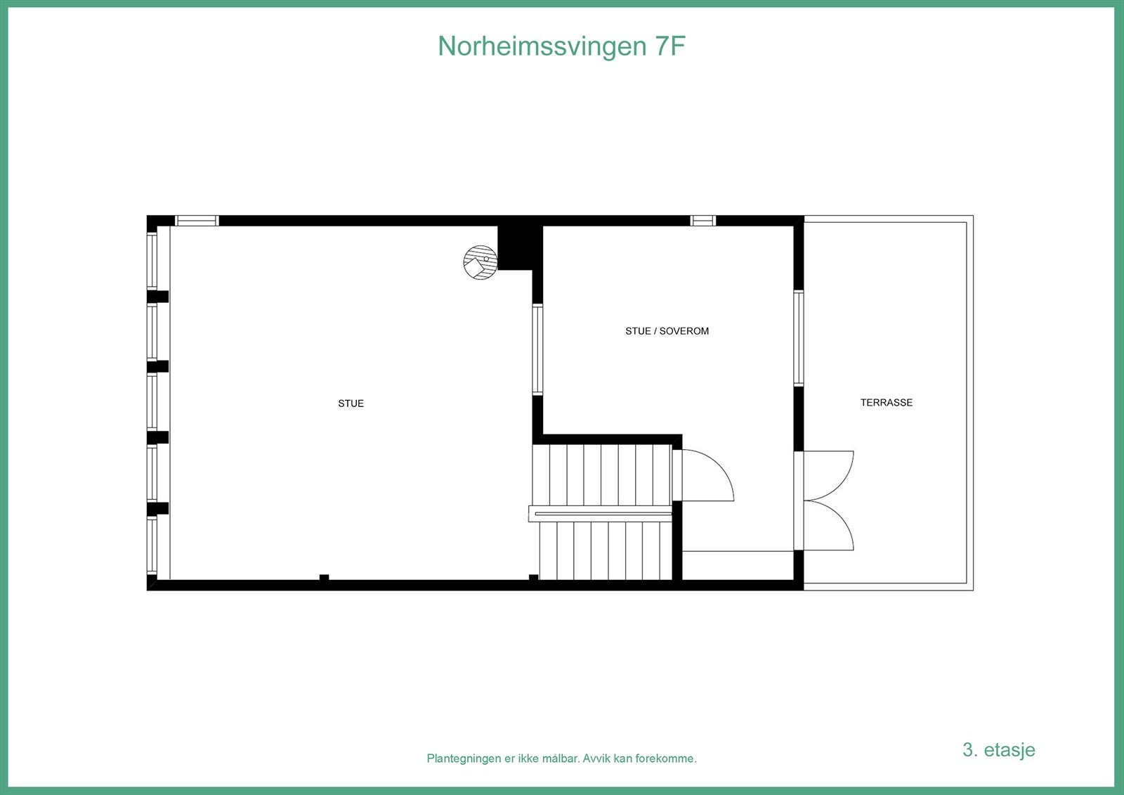 Plantegning 2.etg. Galleribilde