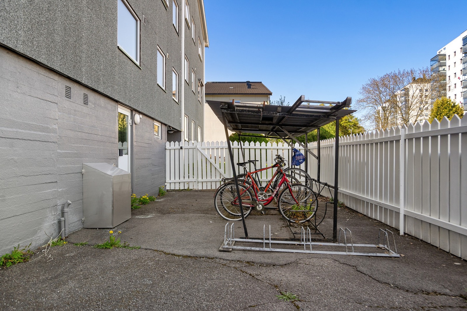 Sykkelparkering Galleribilde