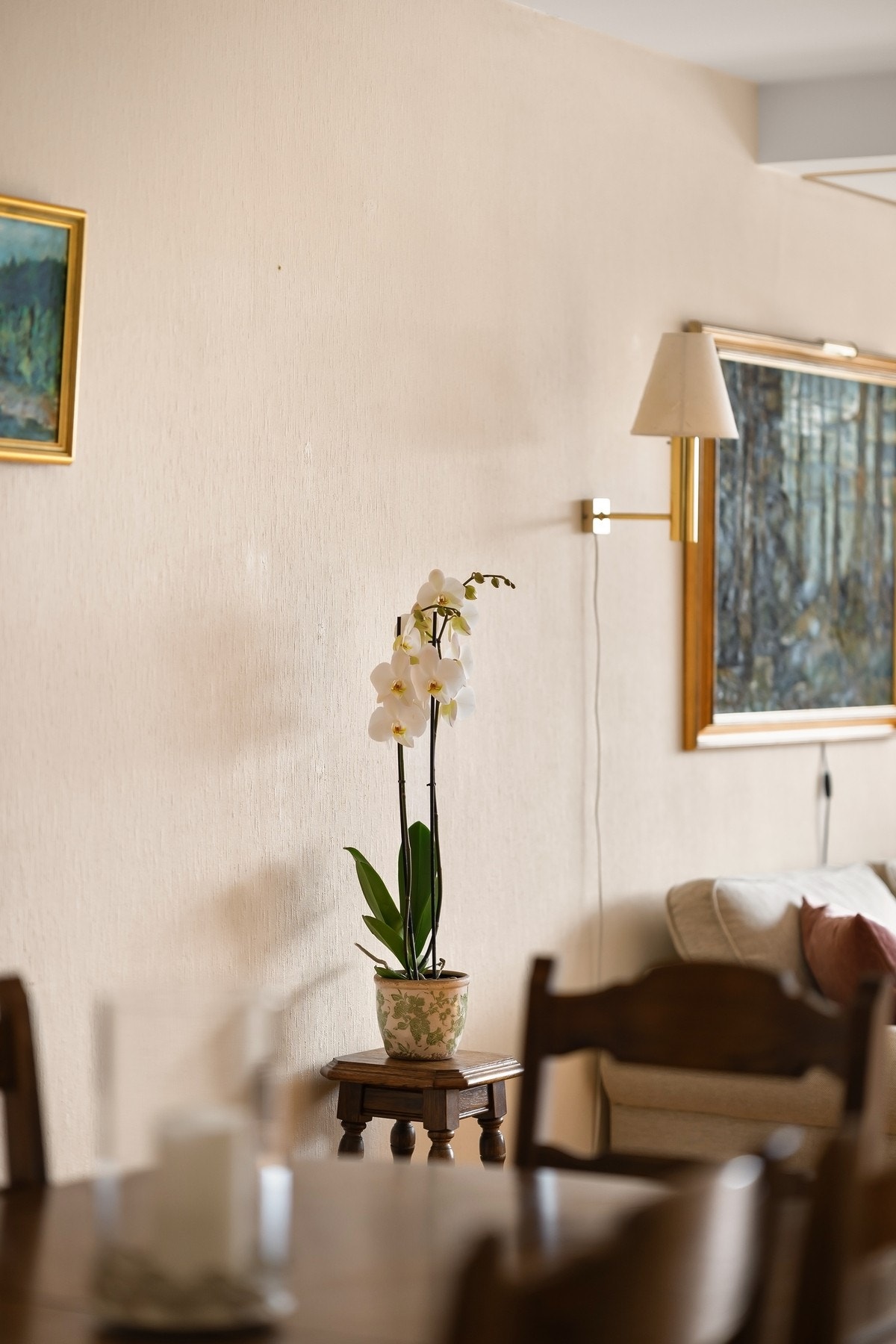 Detaljer fra stuen Galleribilde