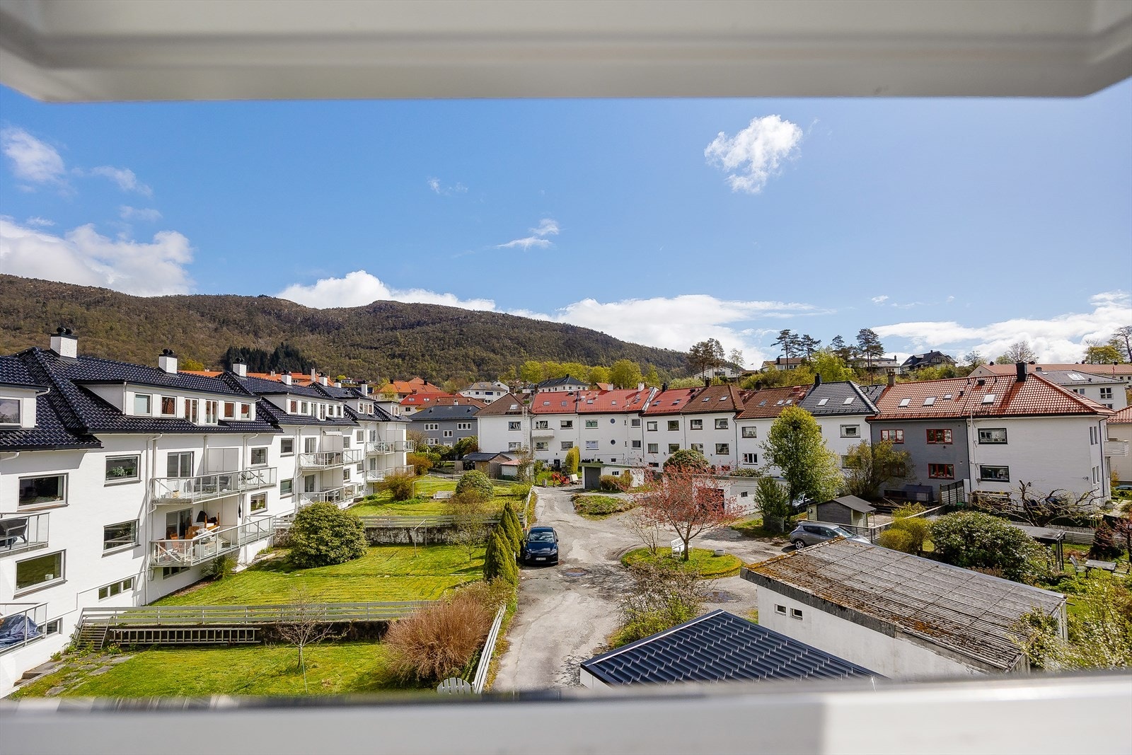 Soverommet ligger vendt mot bakkgården. Galleribilde