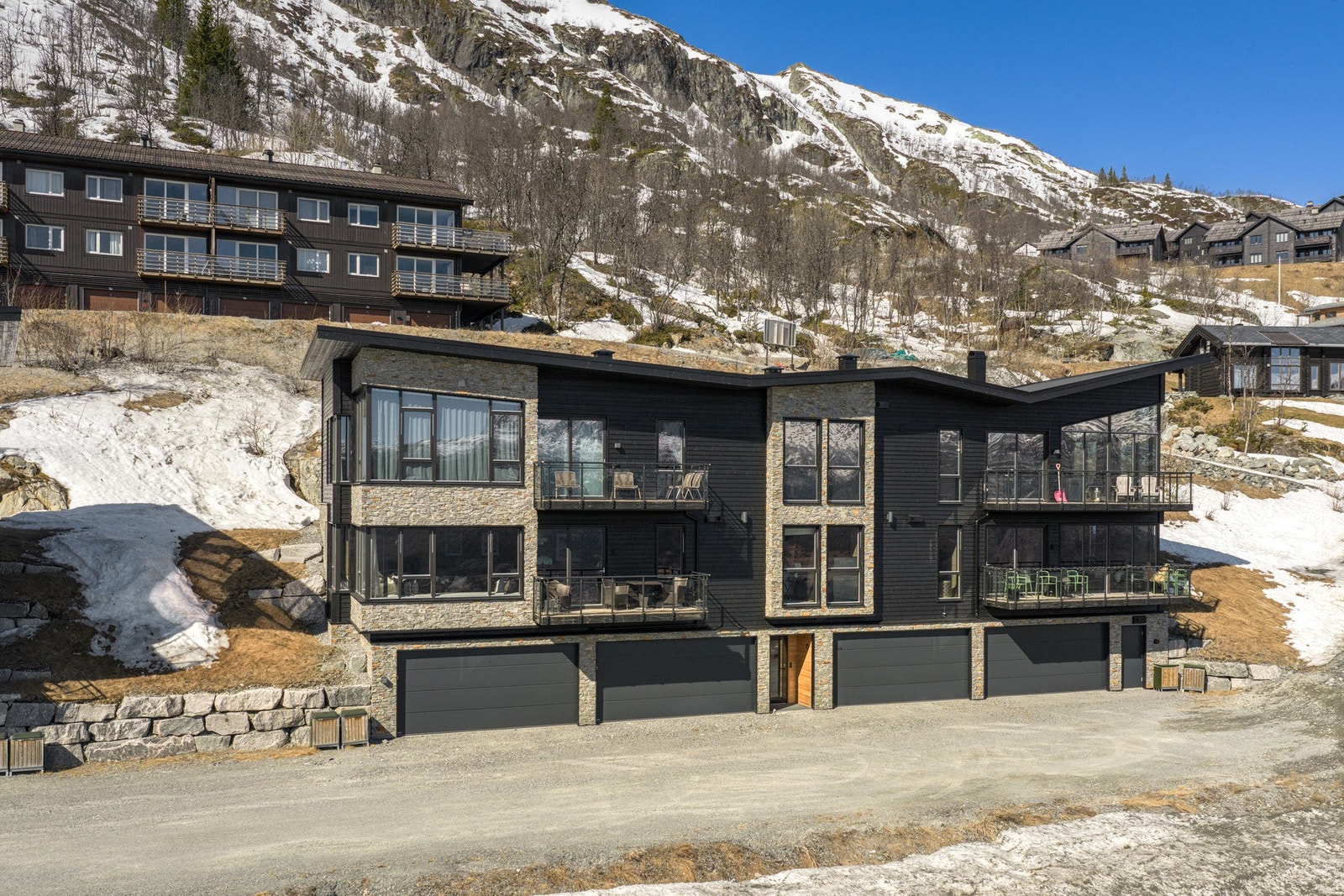 Herfra er det bare og nyte ski inn/ut. Galleribilde