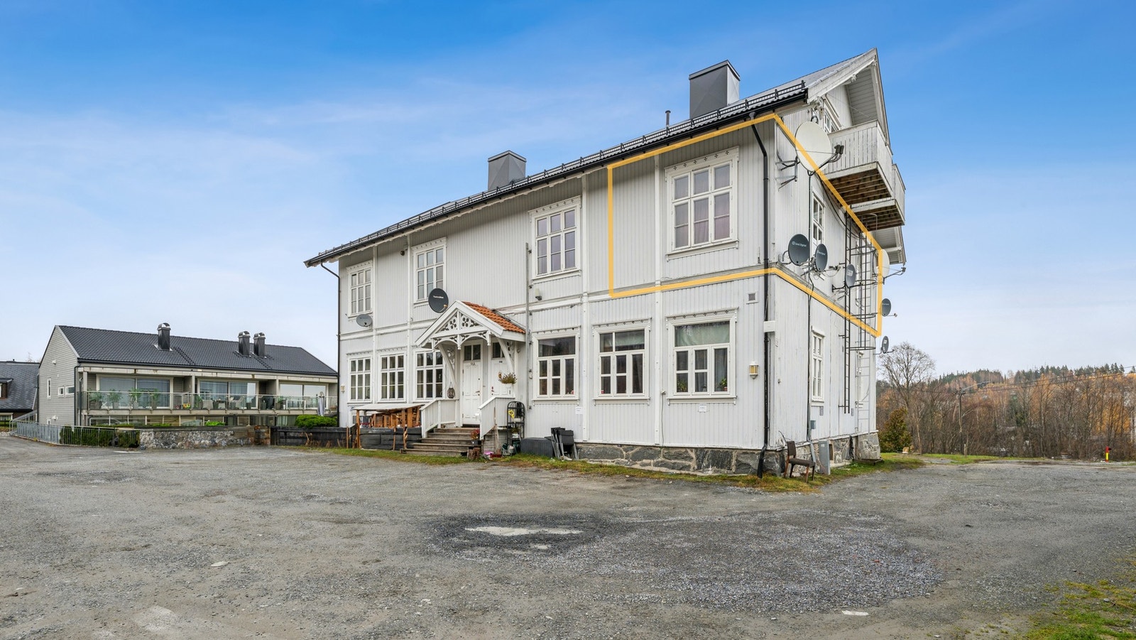 Dette er den største leiligheten i bygget! Galleribilde