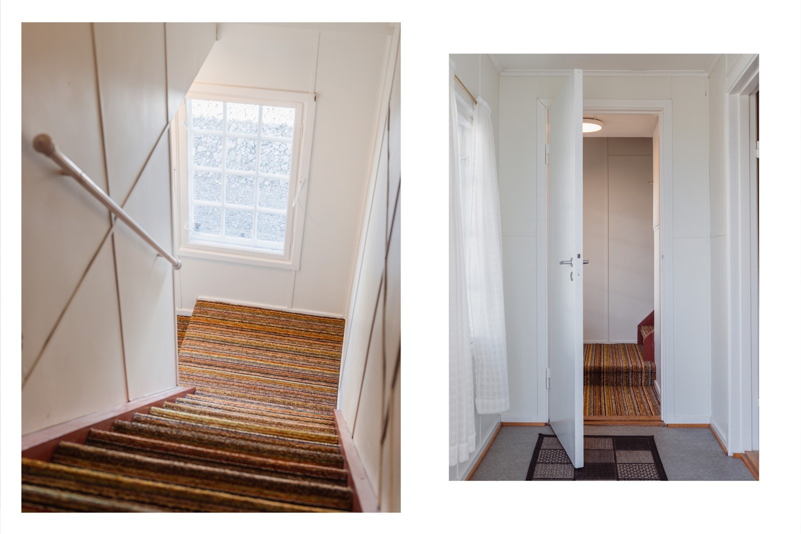 Fra gangen i hovedetasjen kommer man opp til loftsetasjen. Galleribilde
