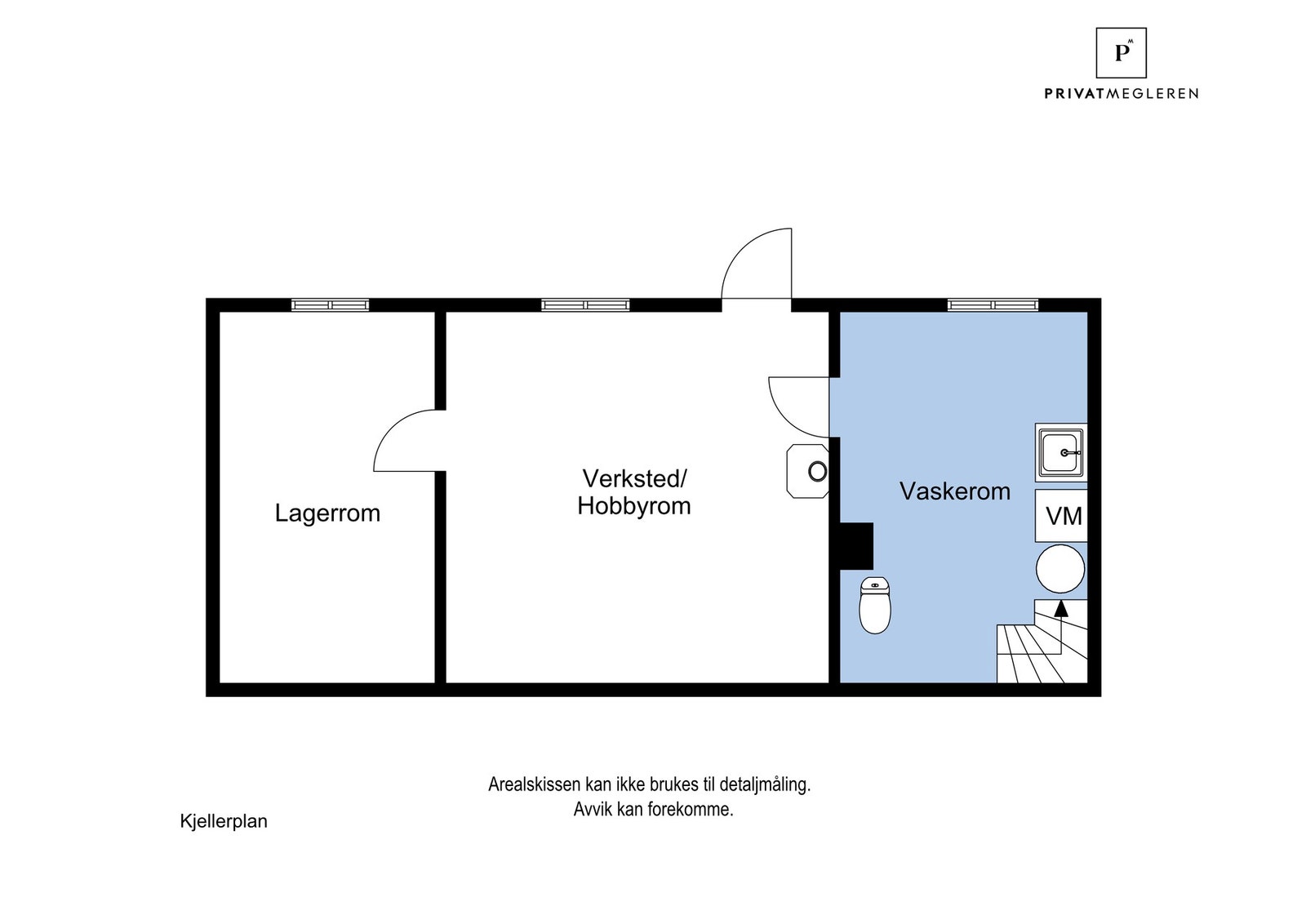 Plantegning kjeller Galleribilde