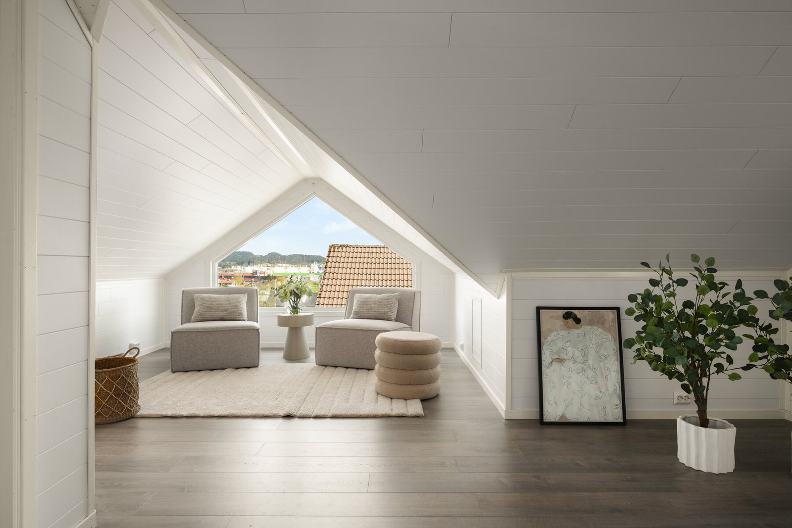 Loftstue Galleribilde