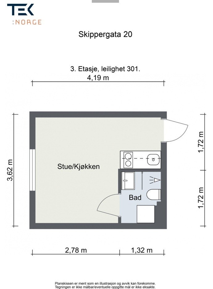 Planløsning Galleribilde