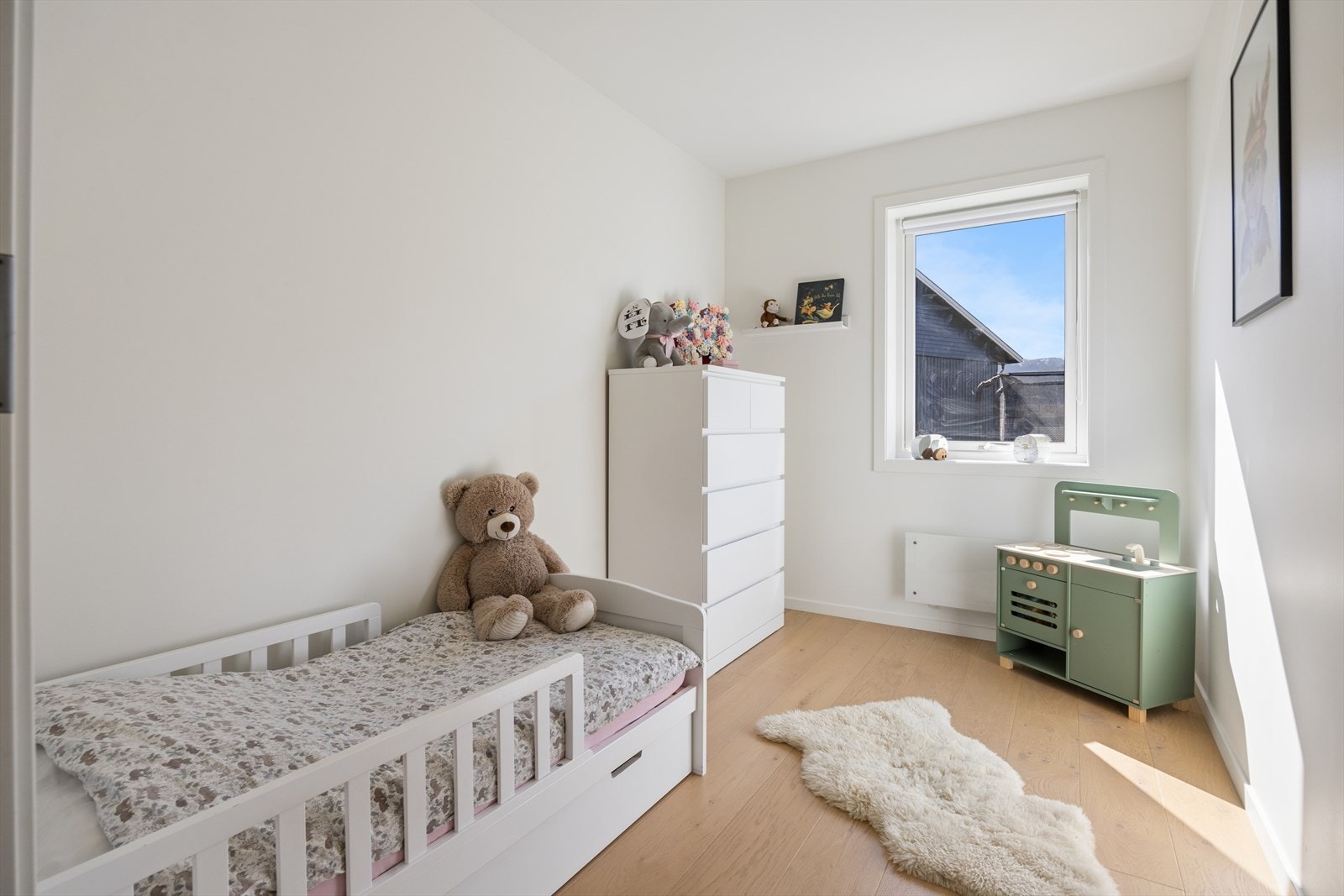 Soverom 3 er på 6,8m². Galleribilde