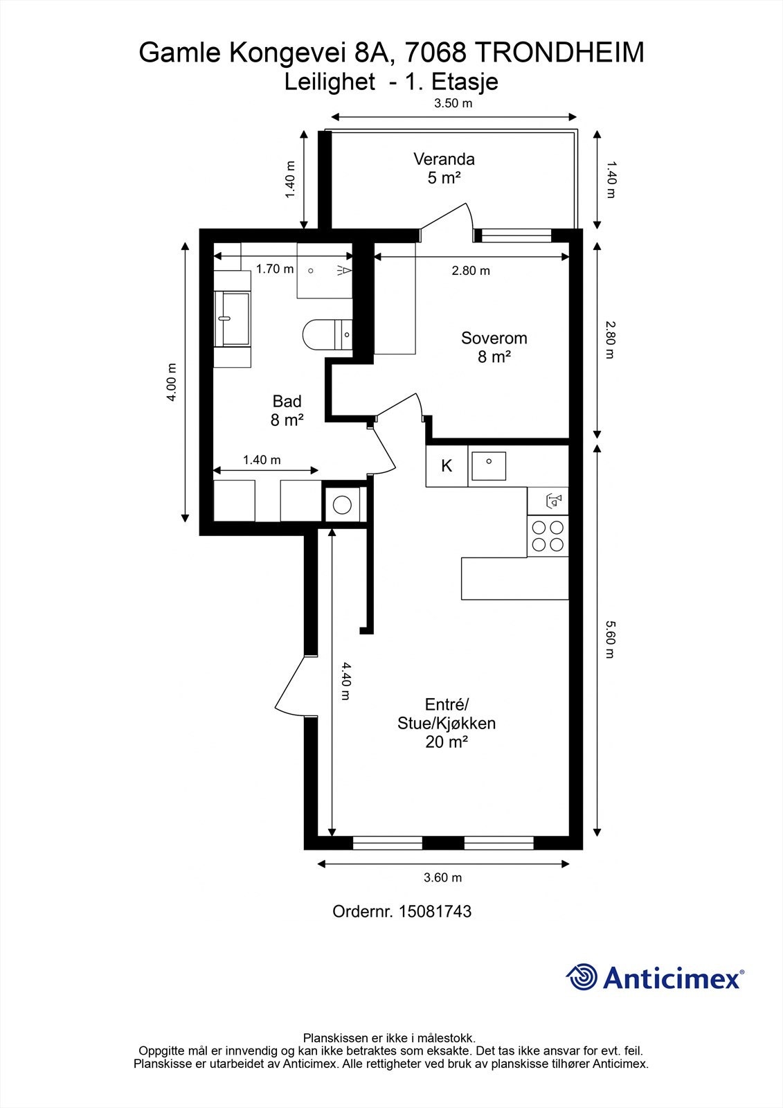 Planskisse. Galleribilde