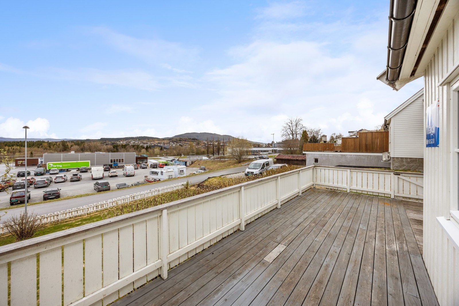 Terrassen måler ca 42 kvm Galleribilde