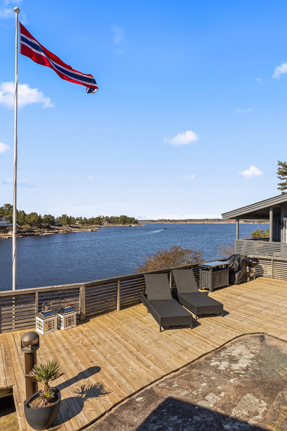 Meget gode solforhold inklusive kveldssol Galleribilde